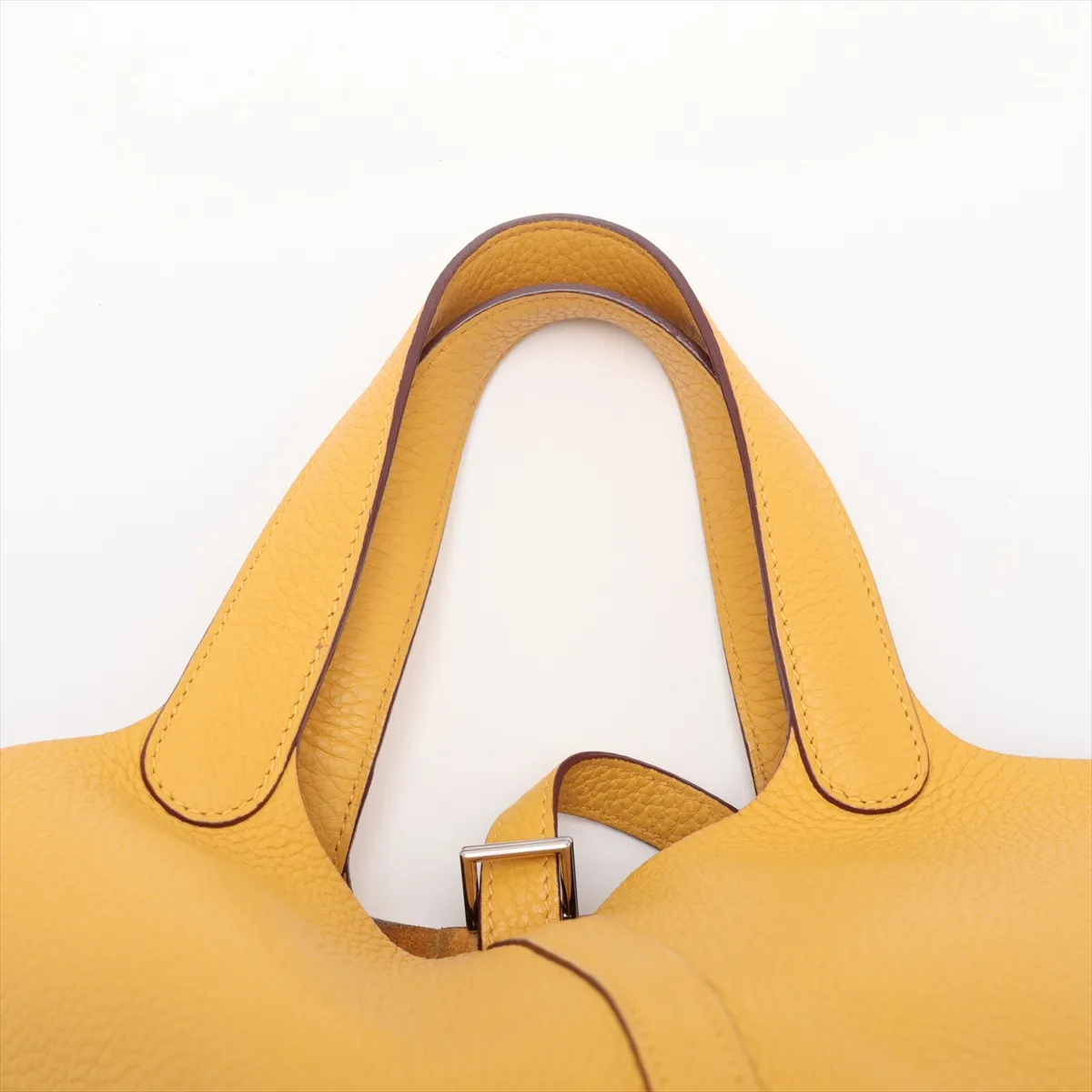 Picotin Lock 18 PM, Taurillon Clemence leather, Soleil, silver hardware, M: 2009 — view 6