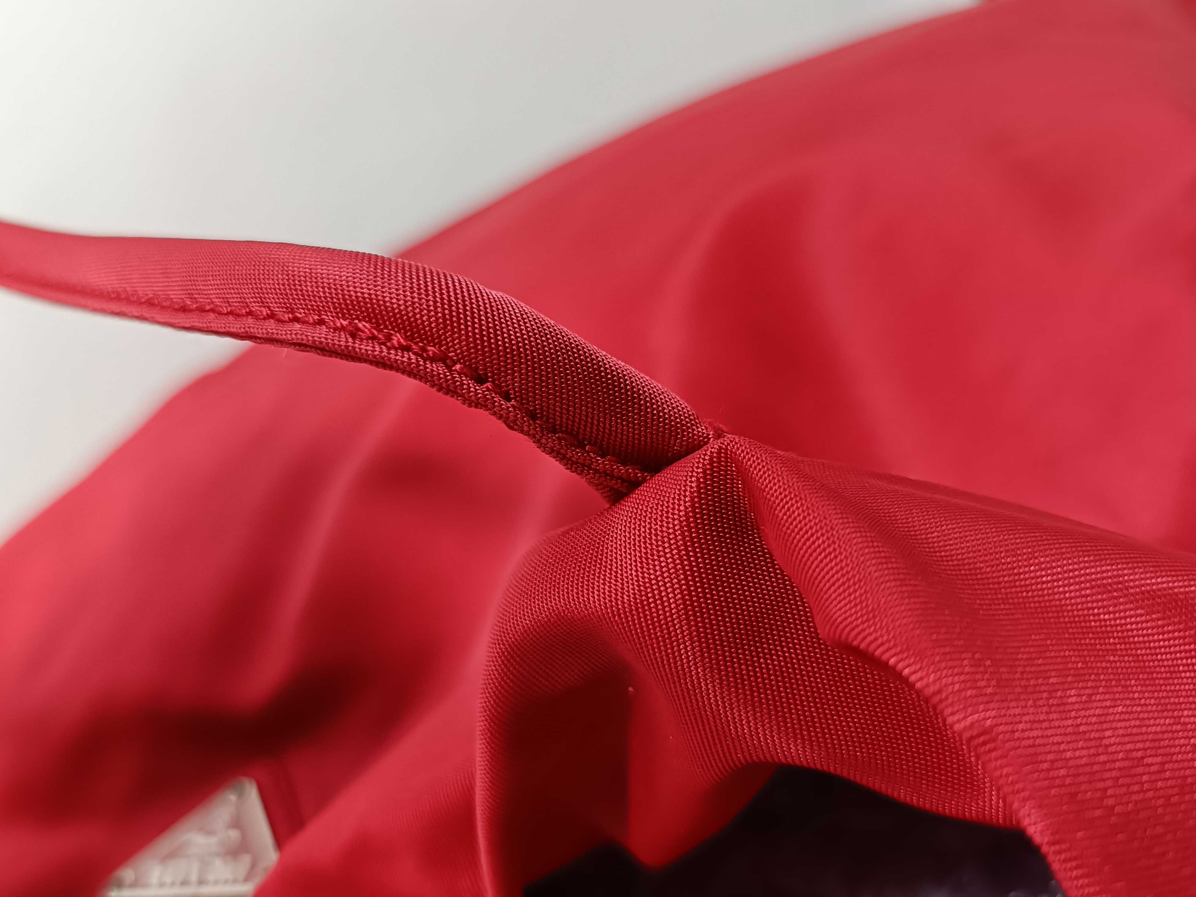 Nylon Tote Bag, Red, B7811 — view 5