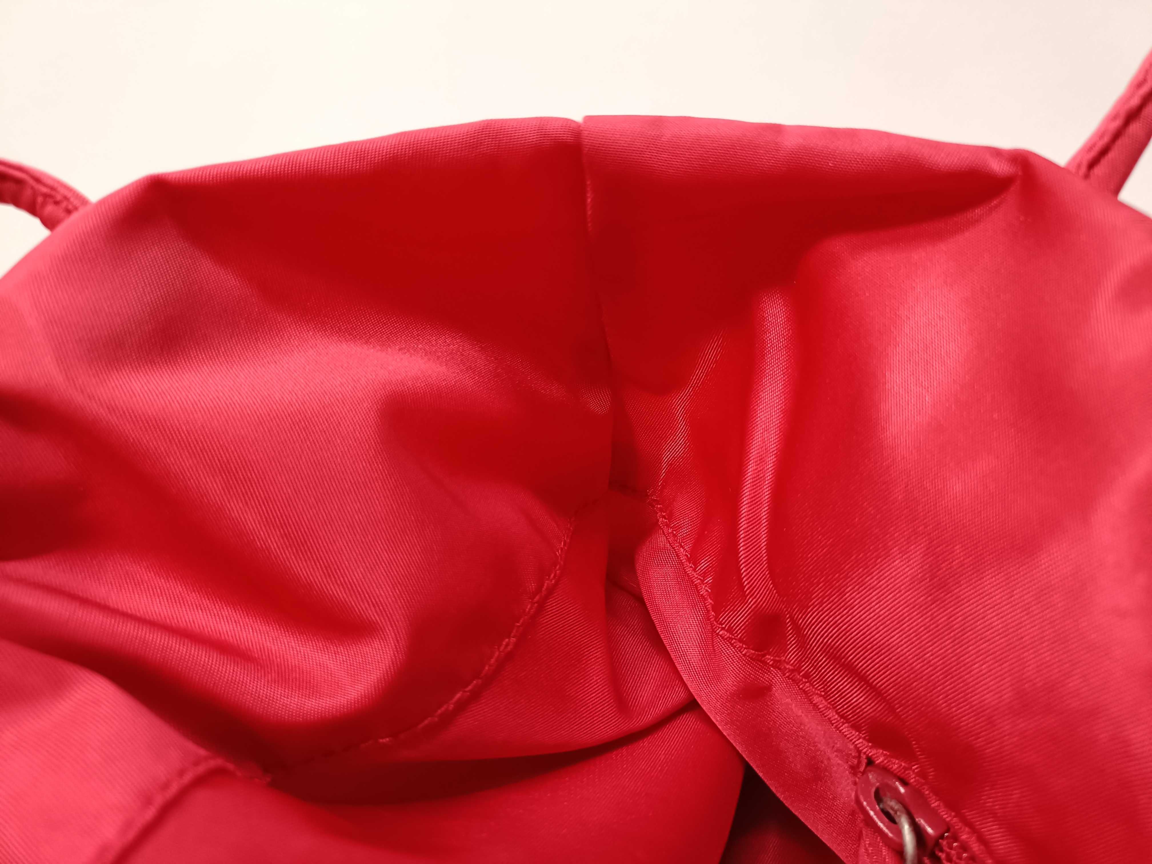 Nylon Tote Bag, Red, B7811 — view 9