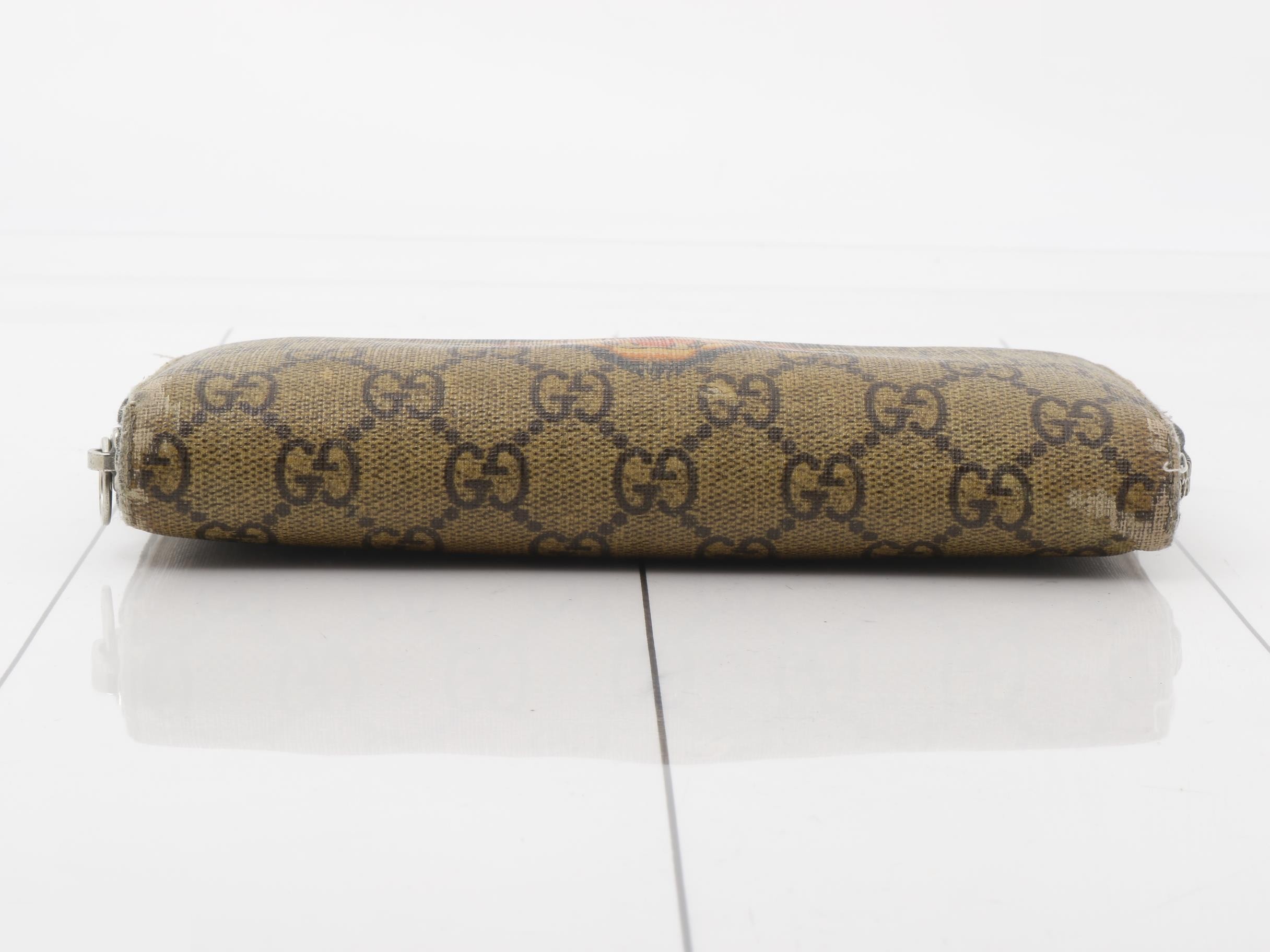 Round zipper long wallet — view 3