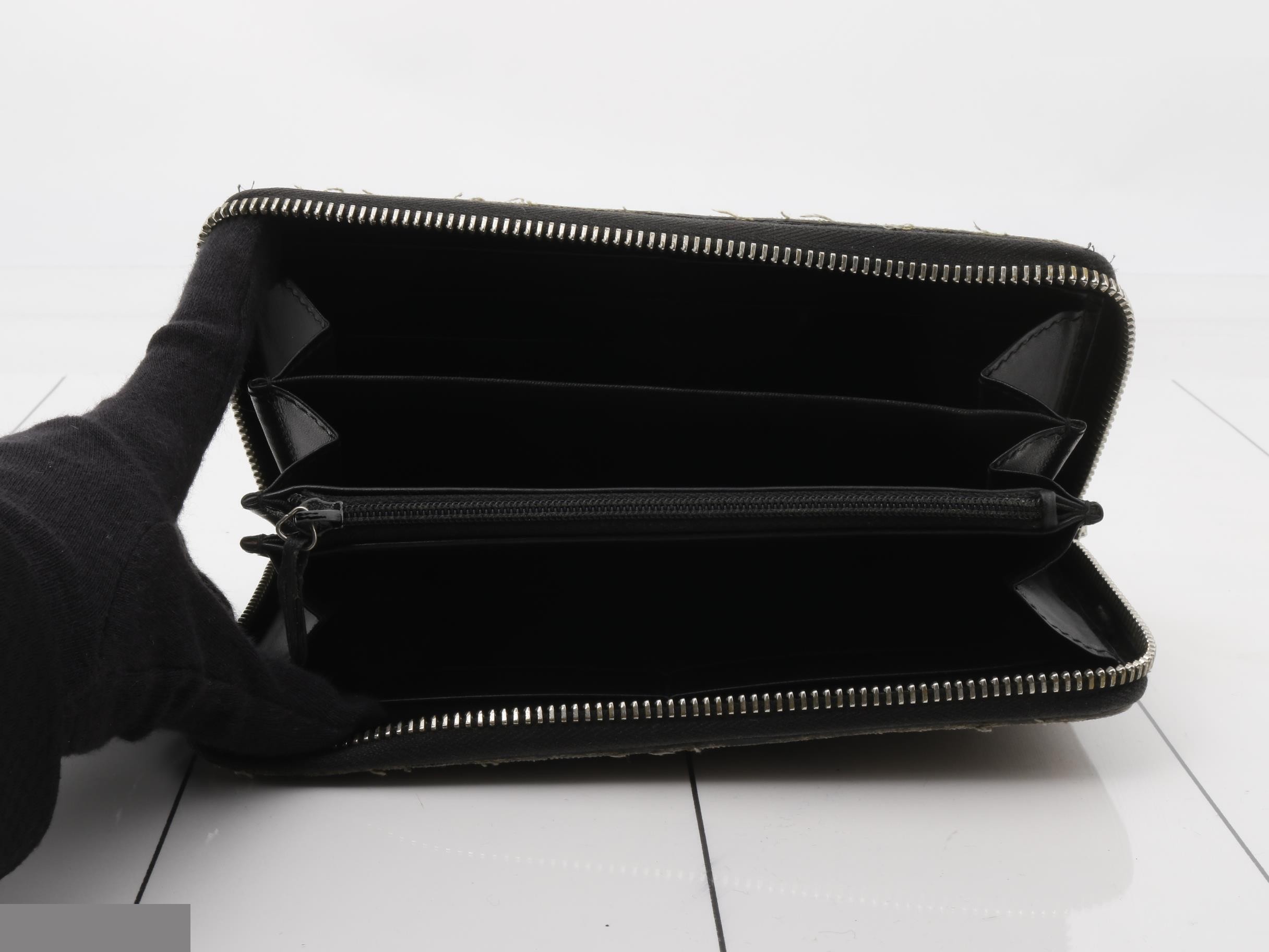 Round zipper long wallet — view 4
