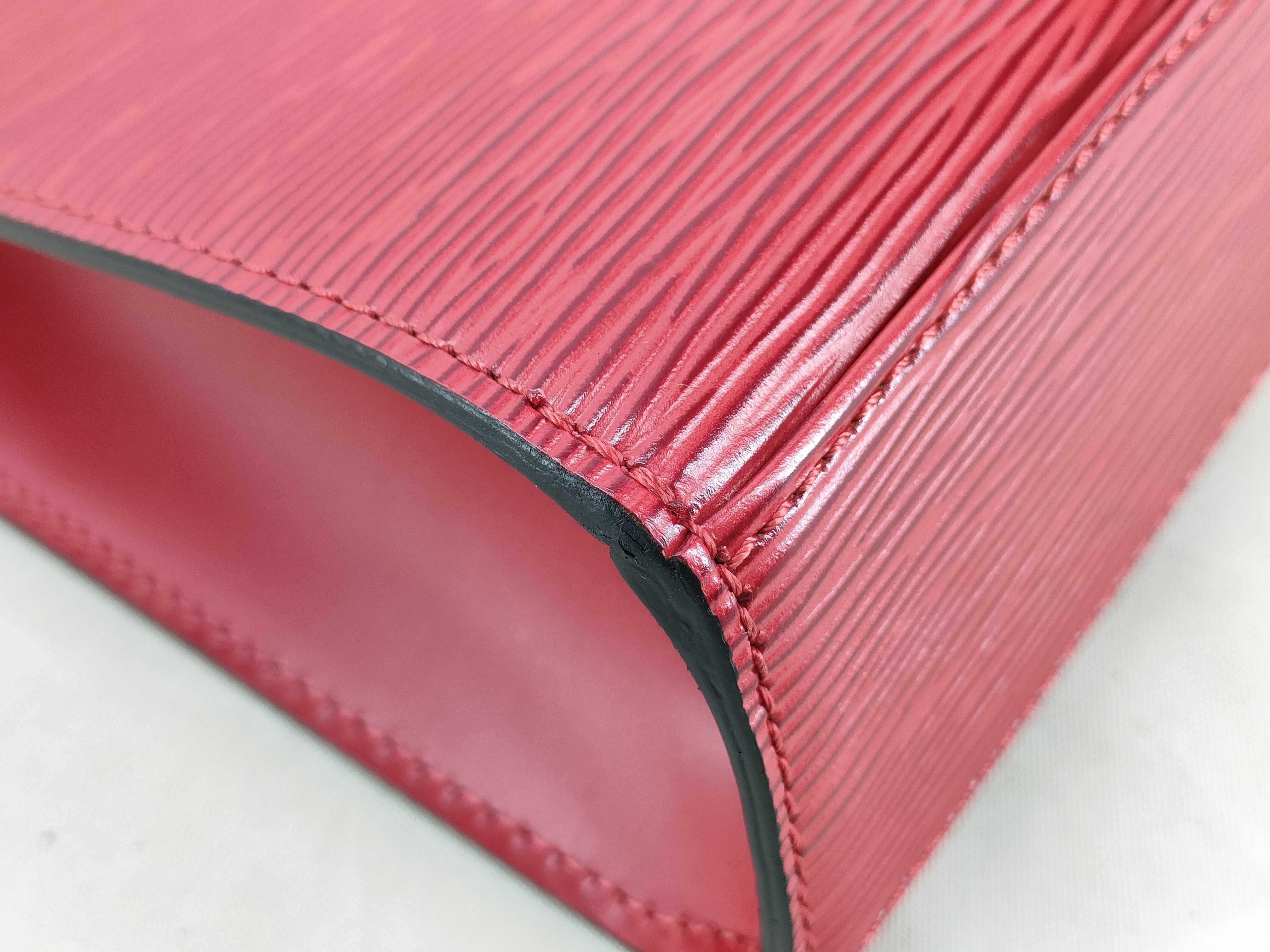 Epi M52377 Malesherbes Red Epi Handbag — view 4