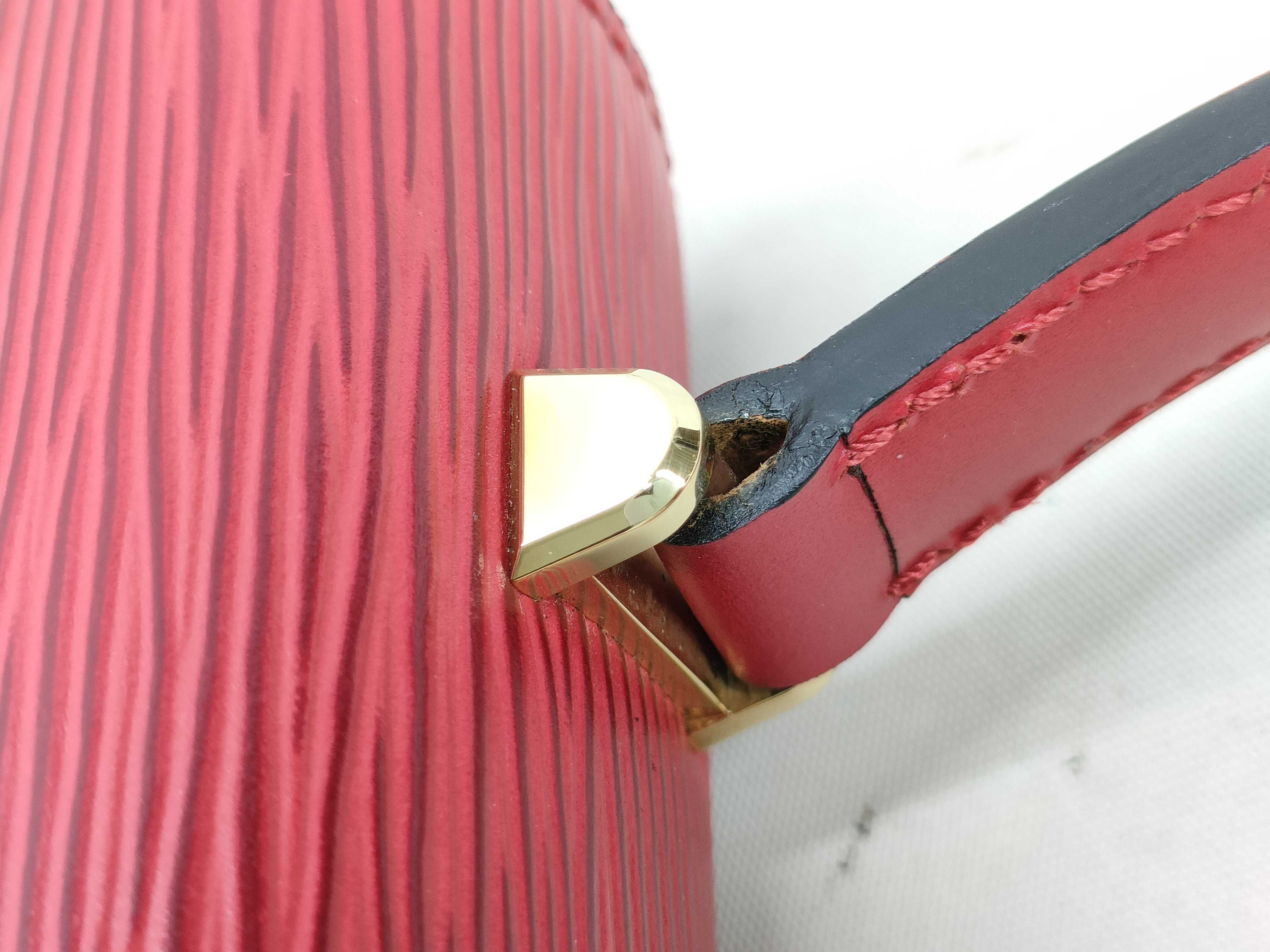 Epi M52377 Malesherbes Red Epi Handbag — view 6
