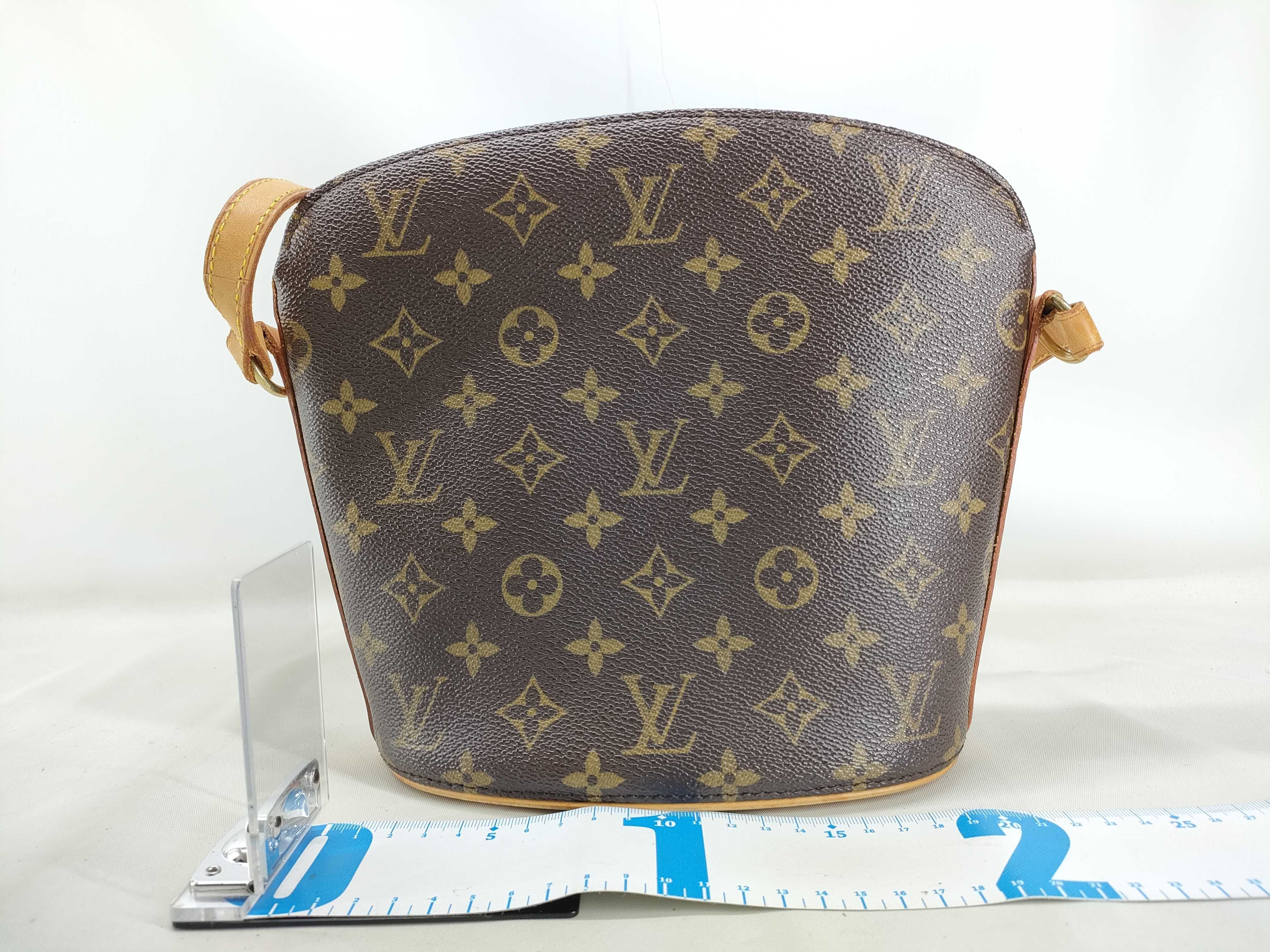 Monogram Vuitton Druot Shoulder Bag — view 2