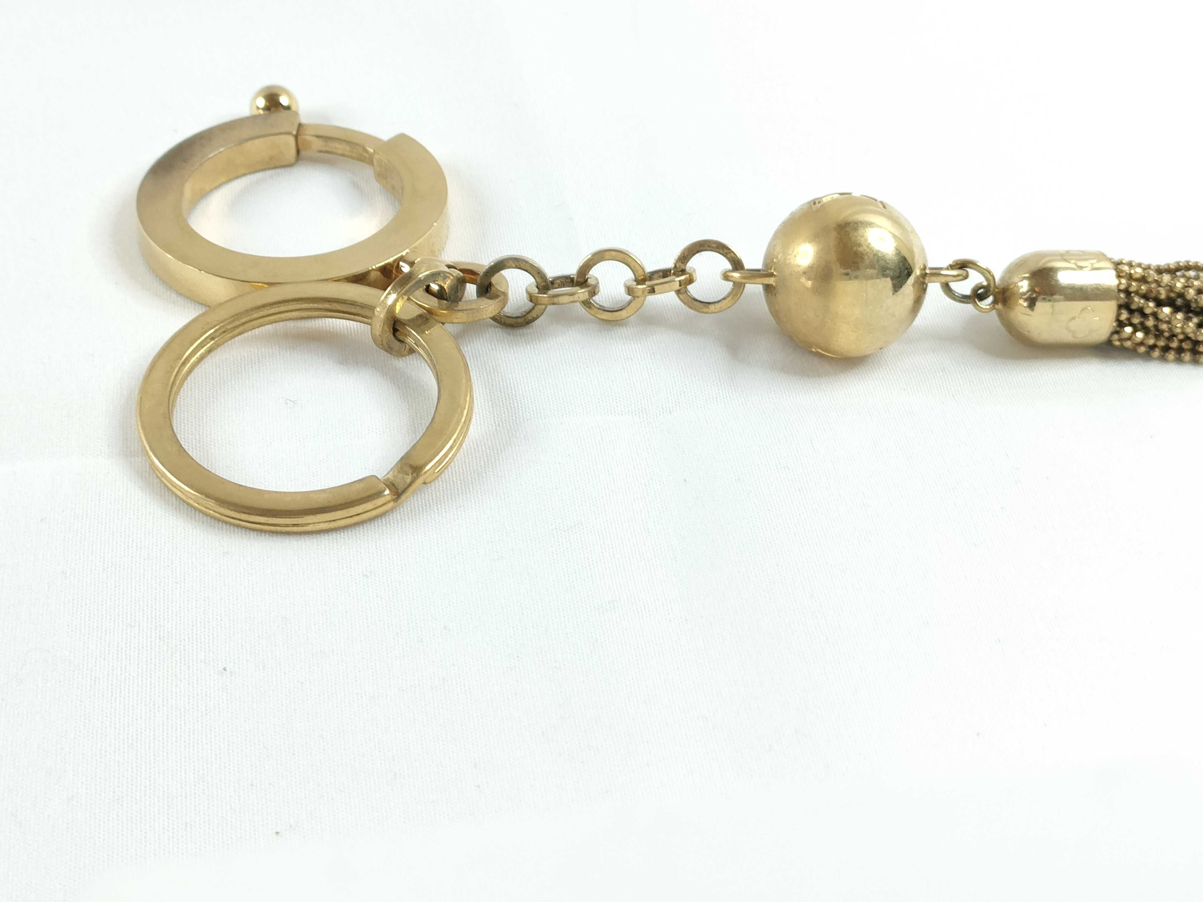 Gold Ball Tassel Charm — view 3