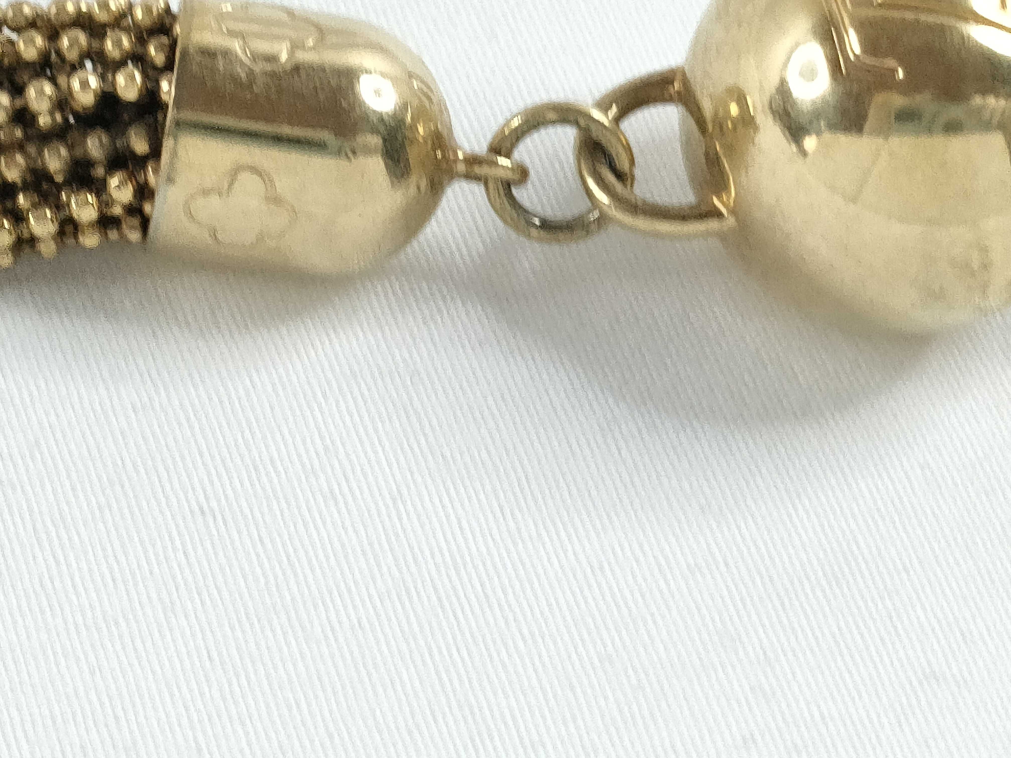 Gold Ball Tassel Charm — view 8