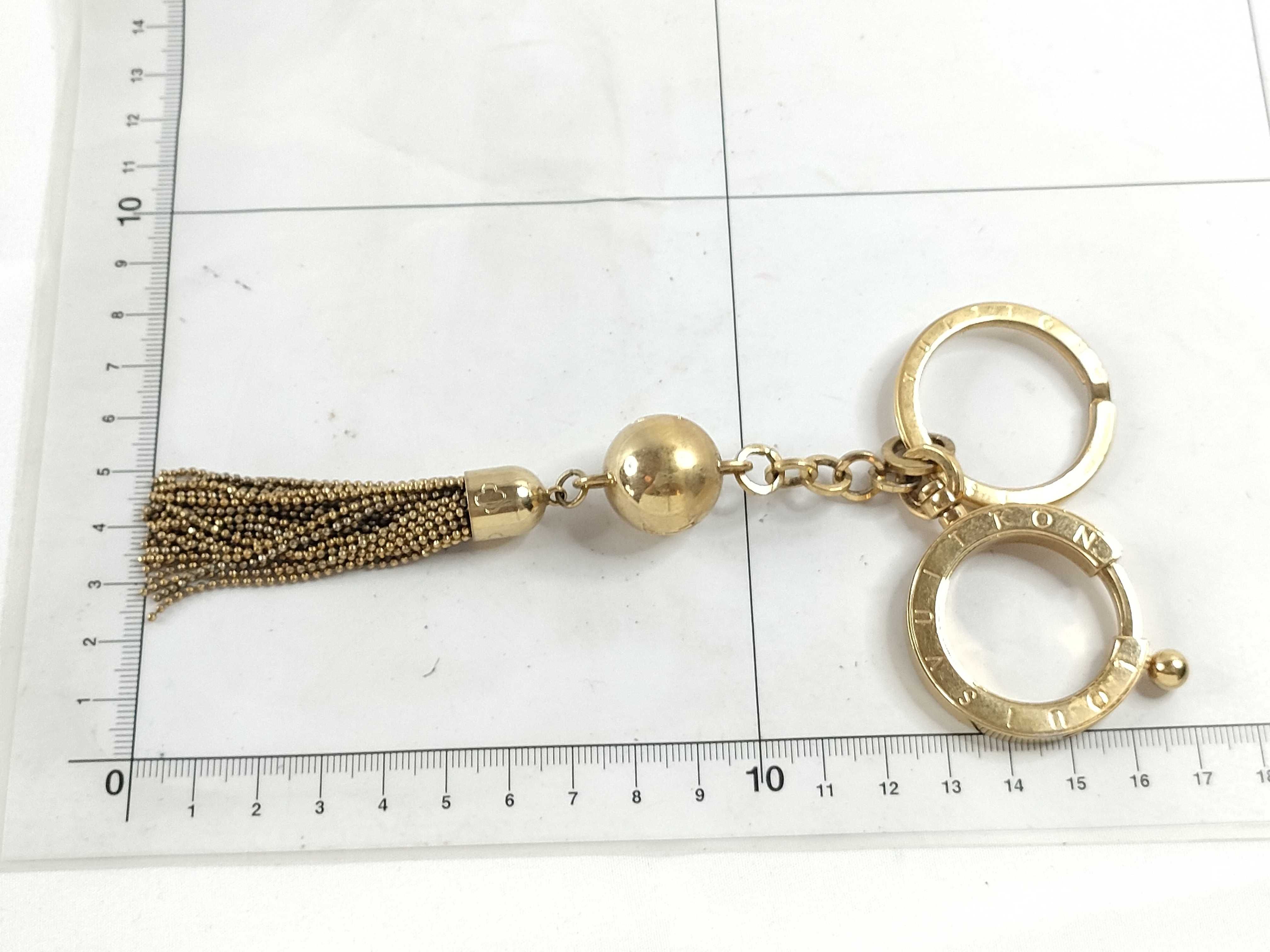 Gold Ball Tassel Charm — view 9
