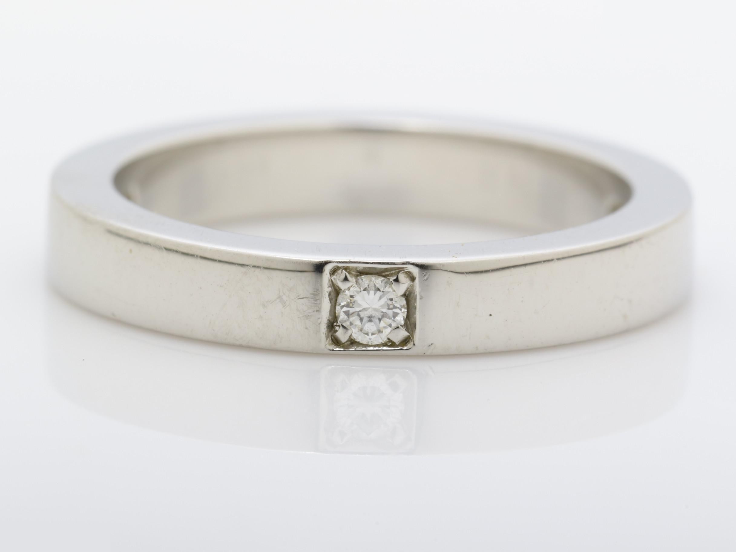 Marry Me Pt950 1P Diamond Total Weight 6.0g #7 — view 2