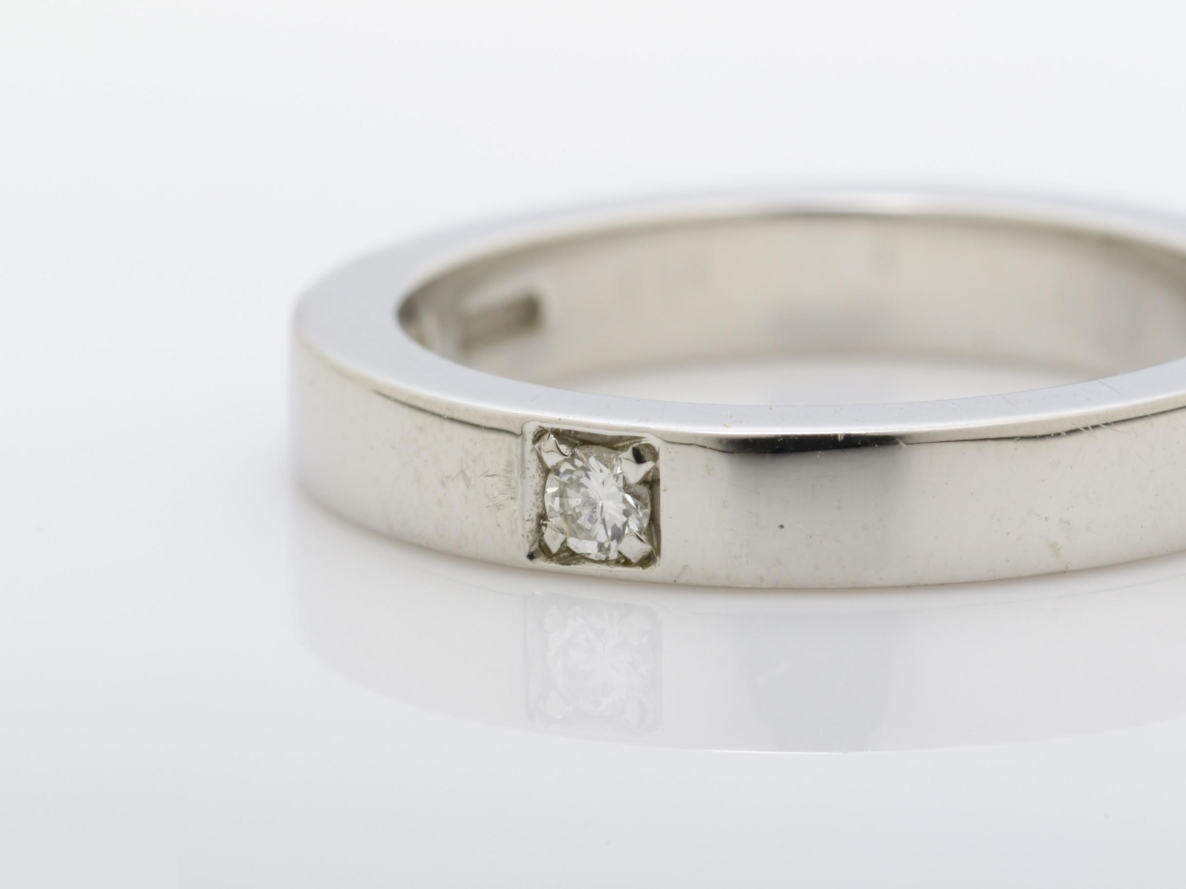 Marry Me Pt950 1P Diamond Total Weight 6.0g #7 — view 3