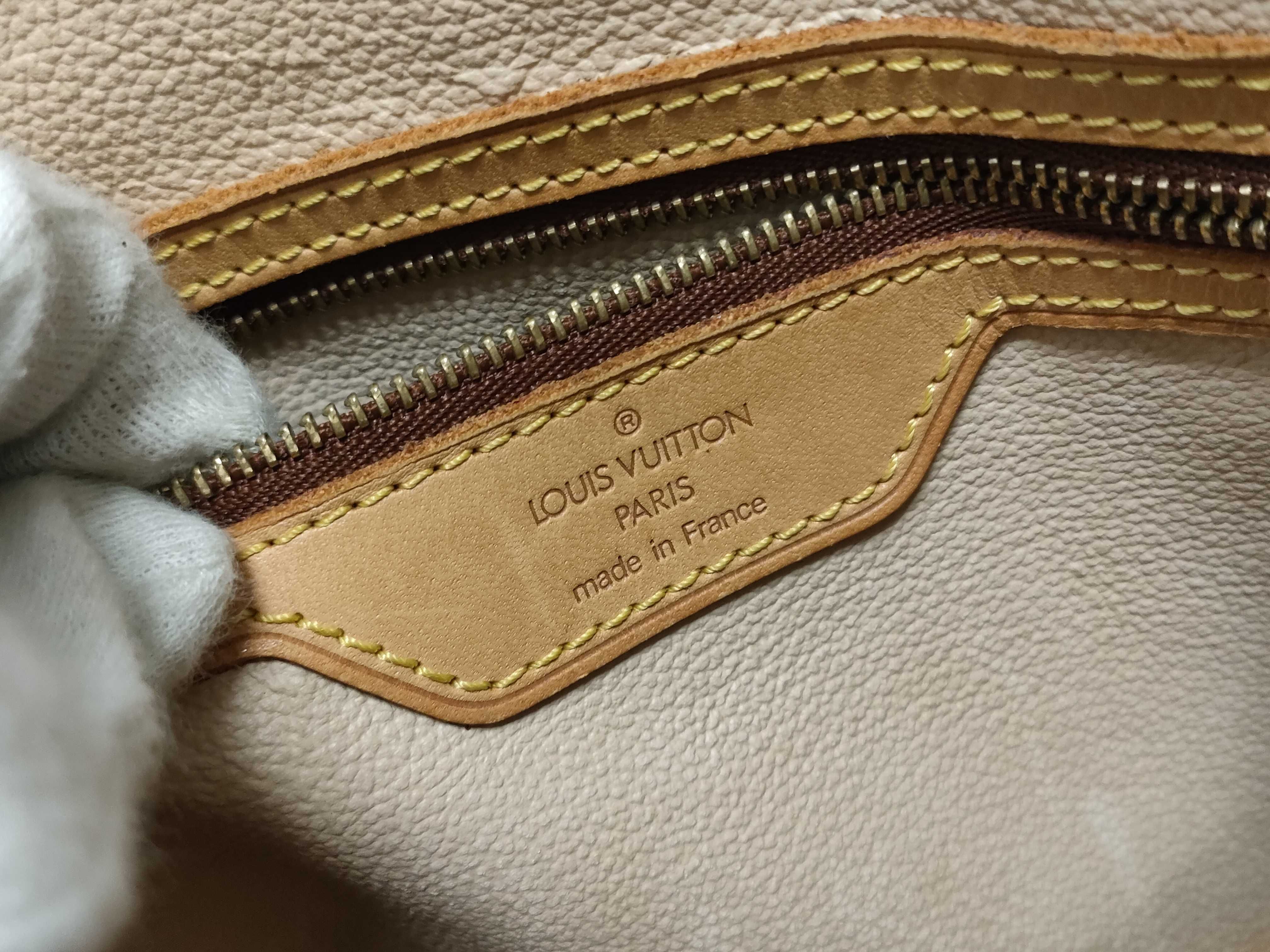 Monogram Bucket PM Tote Bag Handbag M42238 — view 10