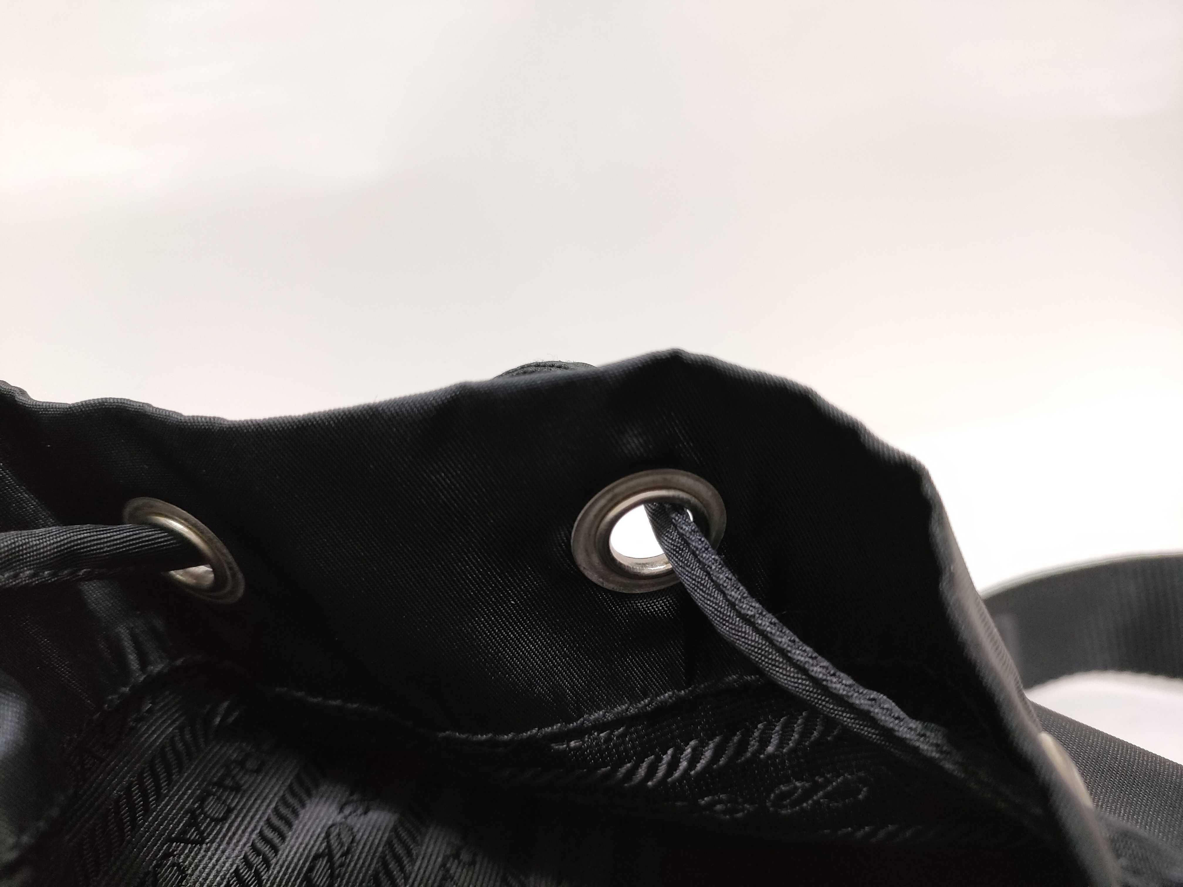 nylon backpack with Prada triangular logo. — view 10