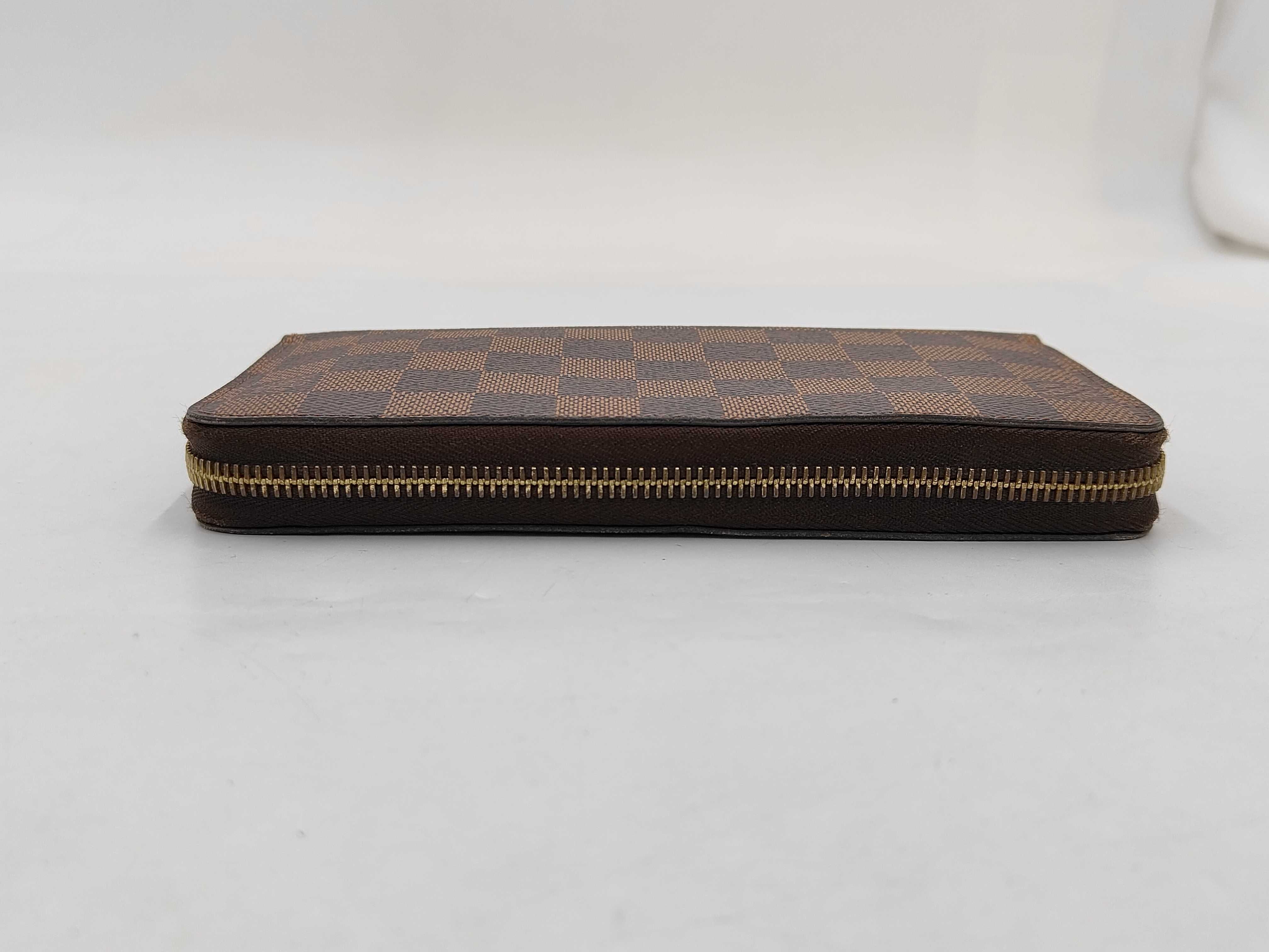 Damier LV Damier Long Wallet with Box and Dust Bag — view 6