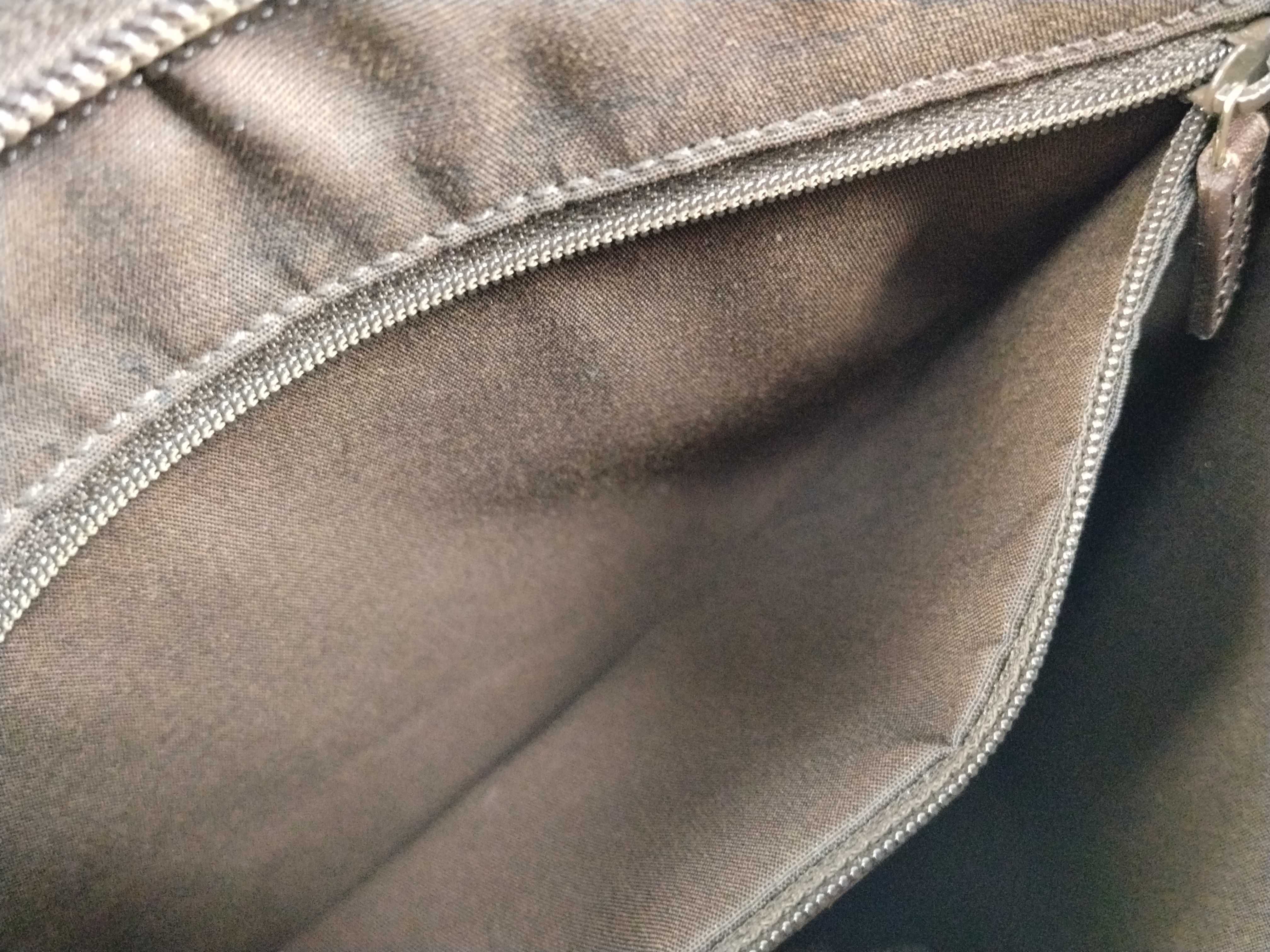 GG Canvas Gucci 257246 GG Nylon Shoulder Bag Leather Brown Shoulder Bag — view 12