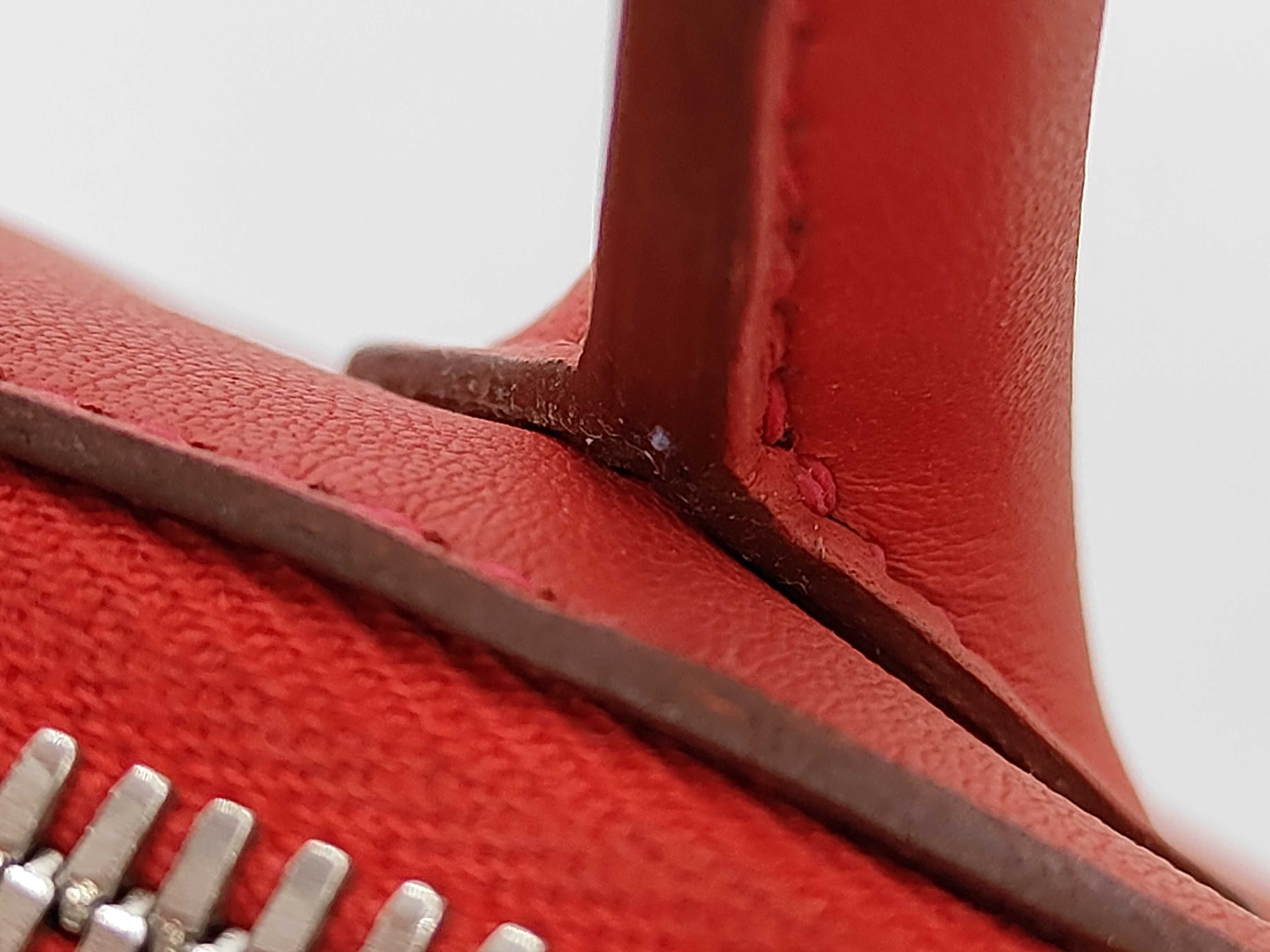 Bolide Secret, Veau Swift leather, Rouge Casaque, silver hardware, T stamp, 2015 model, shoulder bag — view 13