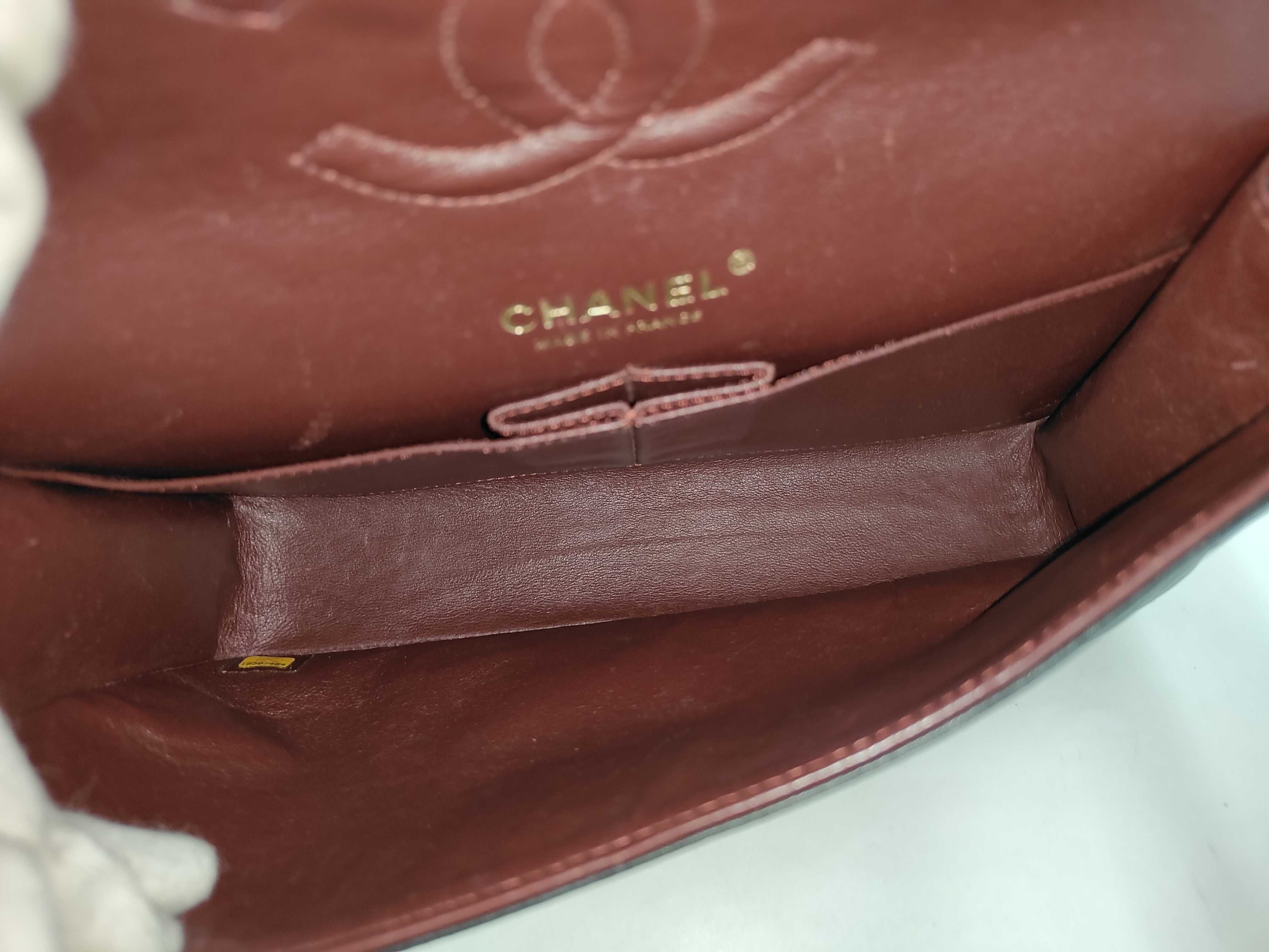 Matelassé 25 Double Flap Double Chain Lambskin Shoulder Bag — view 9