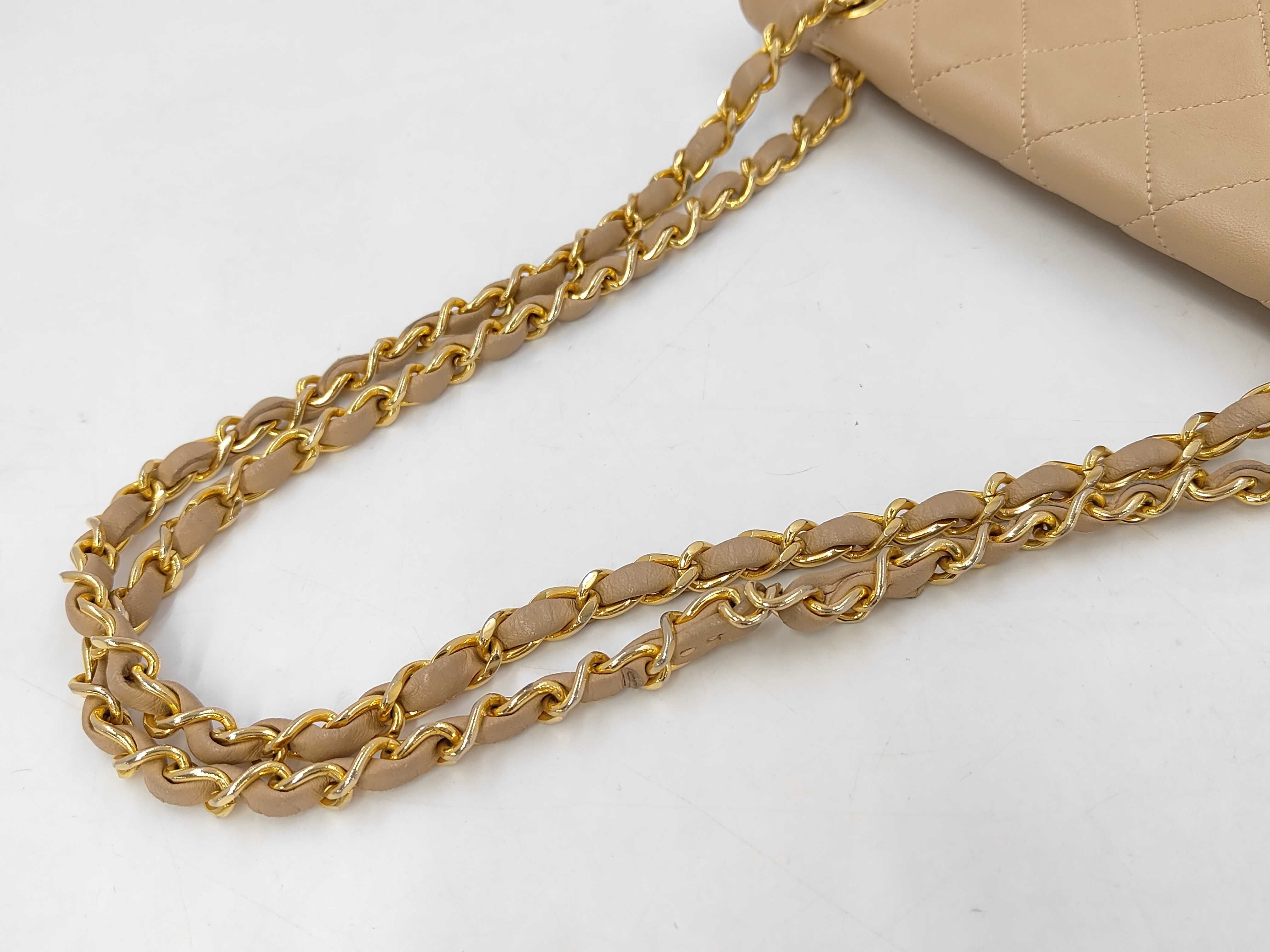 Mini Matelassé Bicolor Lambskin Shoulder Bag — view 3