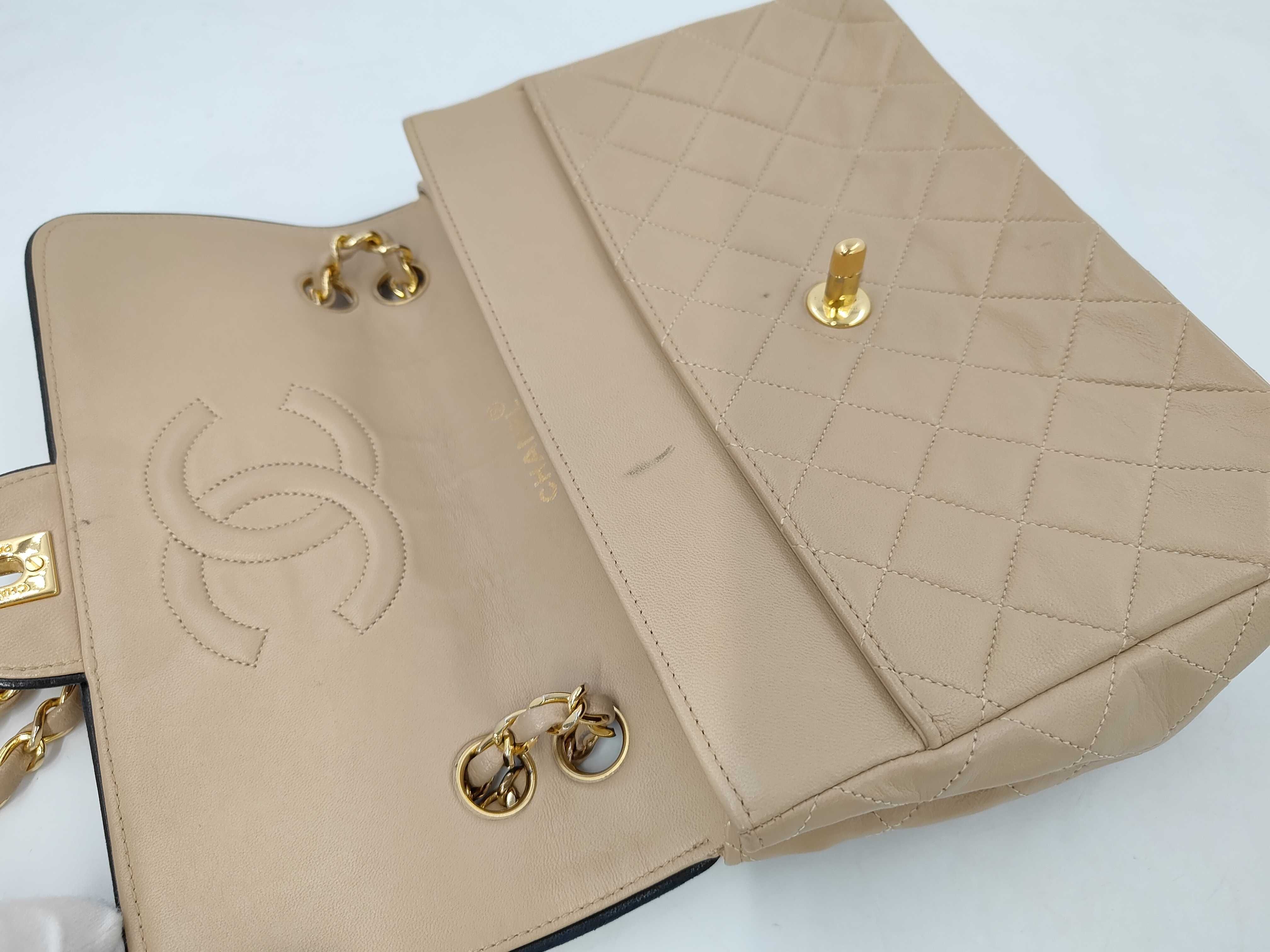 Mini Matelassé Bicolor Lambskin Shoulder Bag — view 6