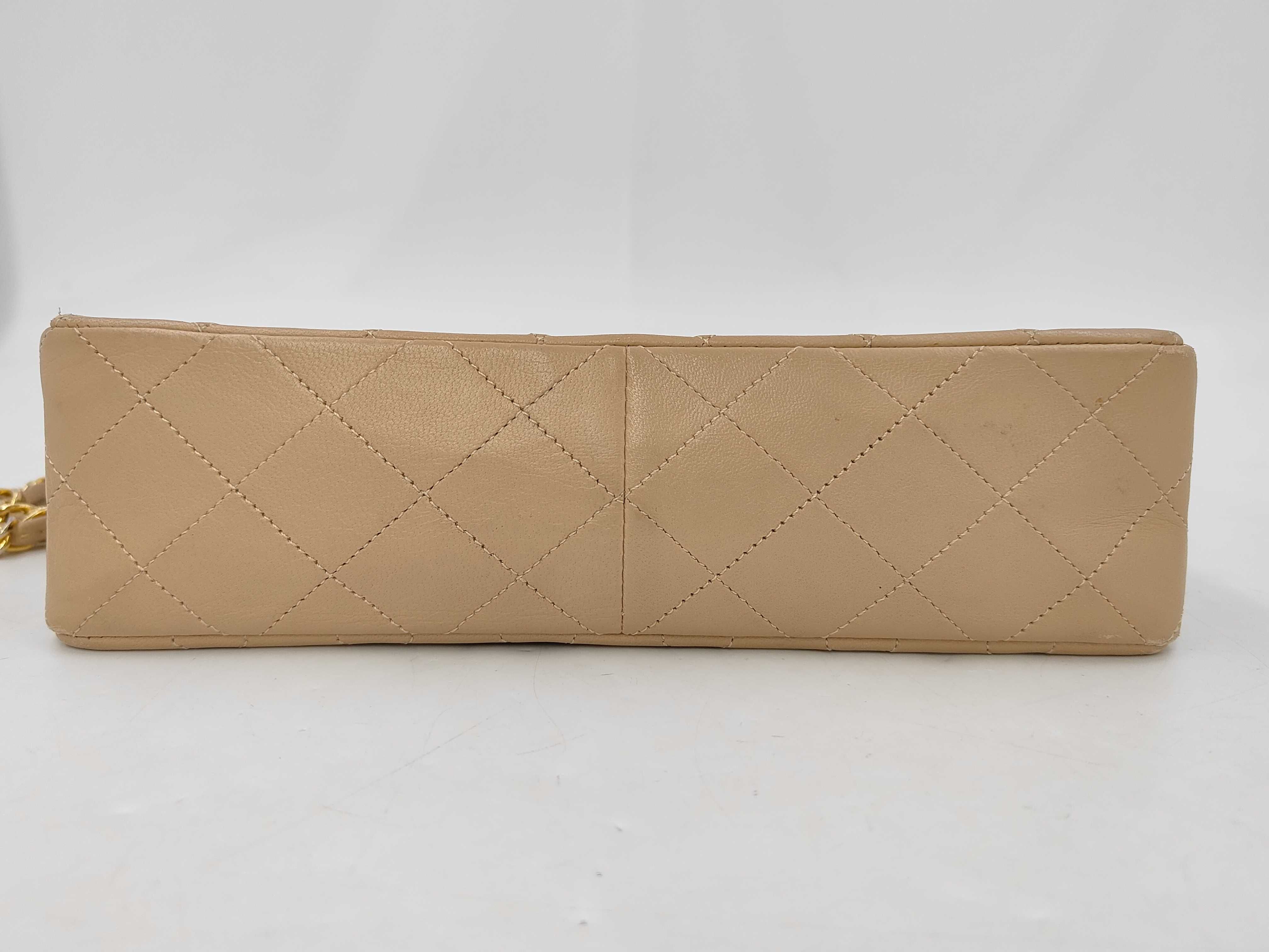 Mini Matelassé Bicolor Lambskin Shoulder Bag — view 8