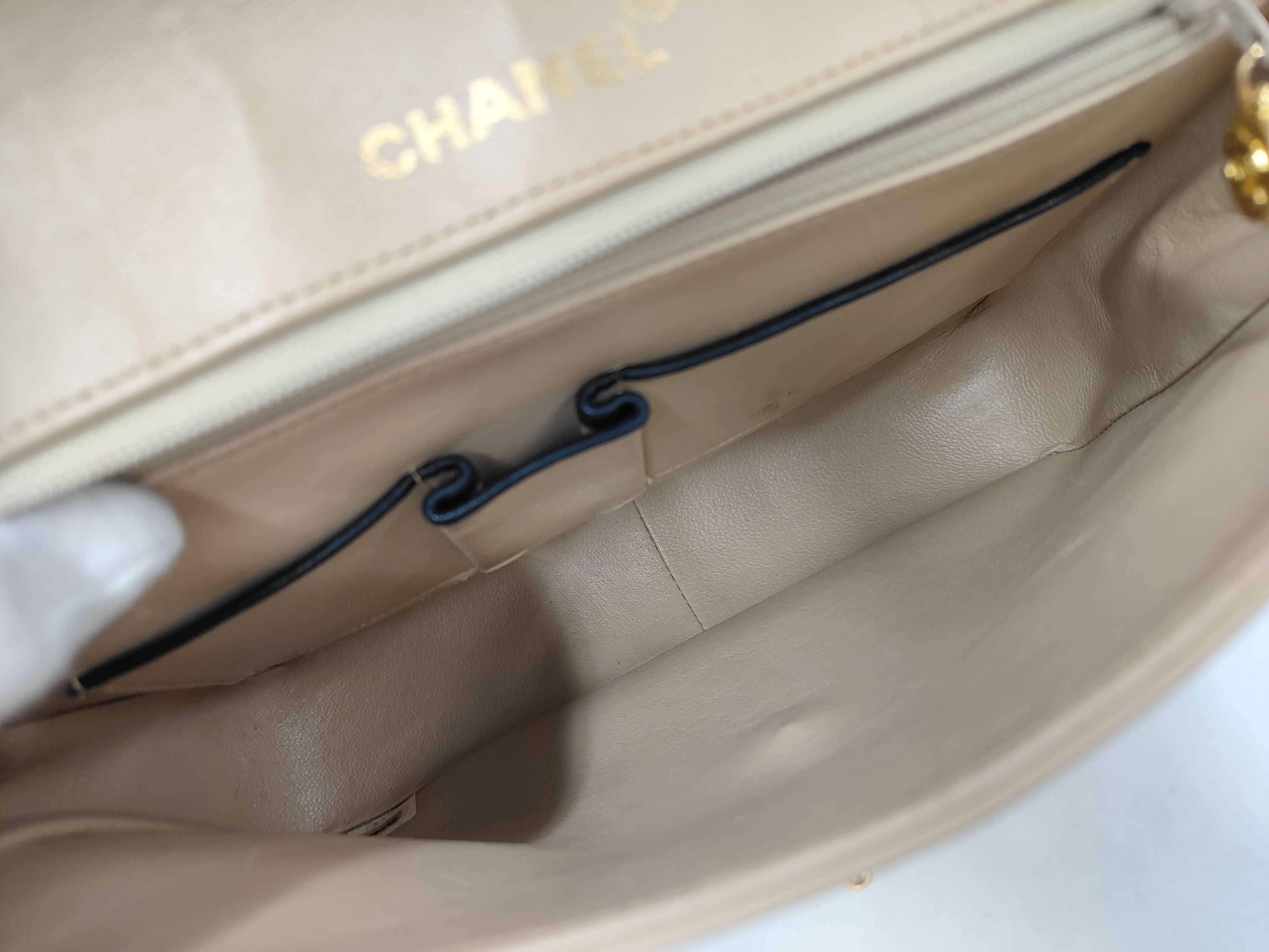 Mini Matelassé Bicolor Lambskin Shoulder Bag — view 9