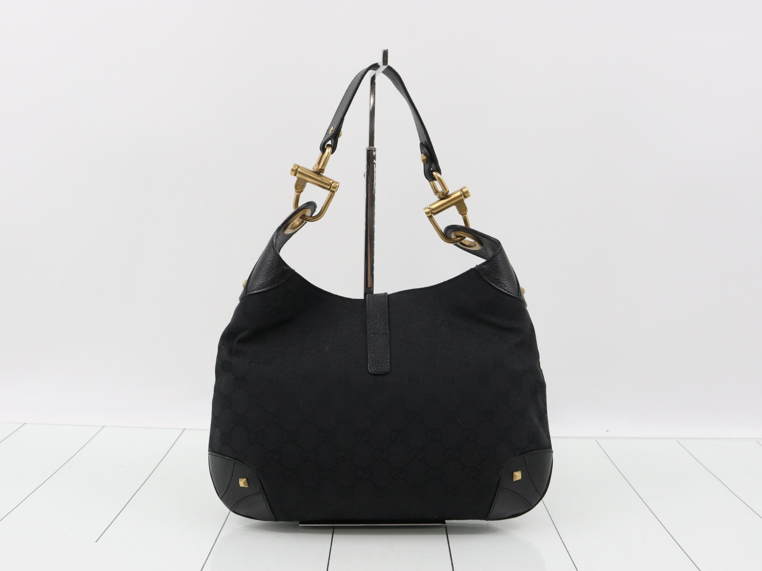 New Jackie GG Canvas Shoulder Bag — view 2