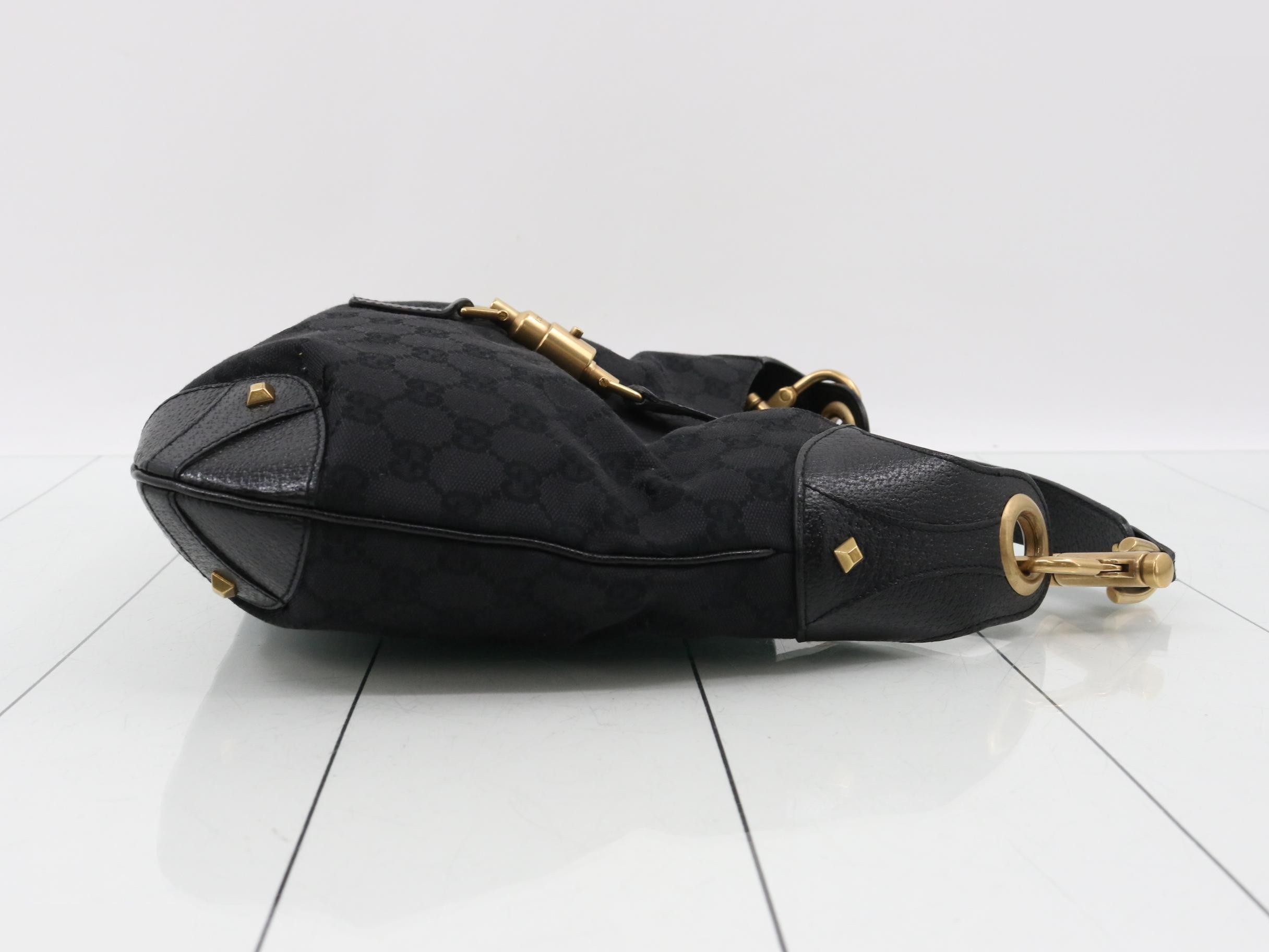 New Jackie GG Canvas Shoulder Bag — view 3