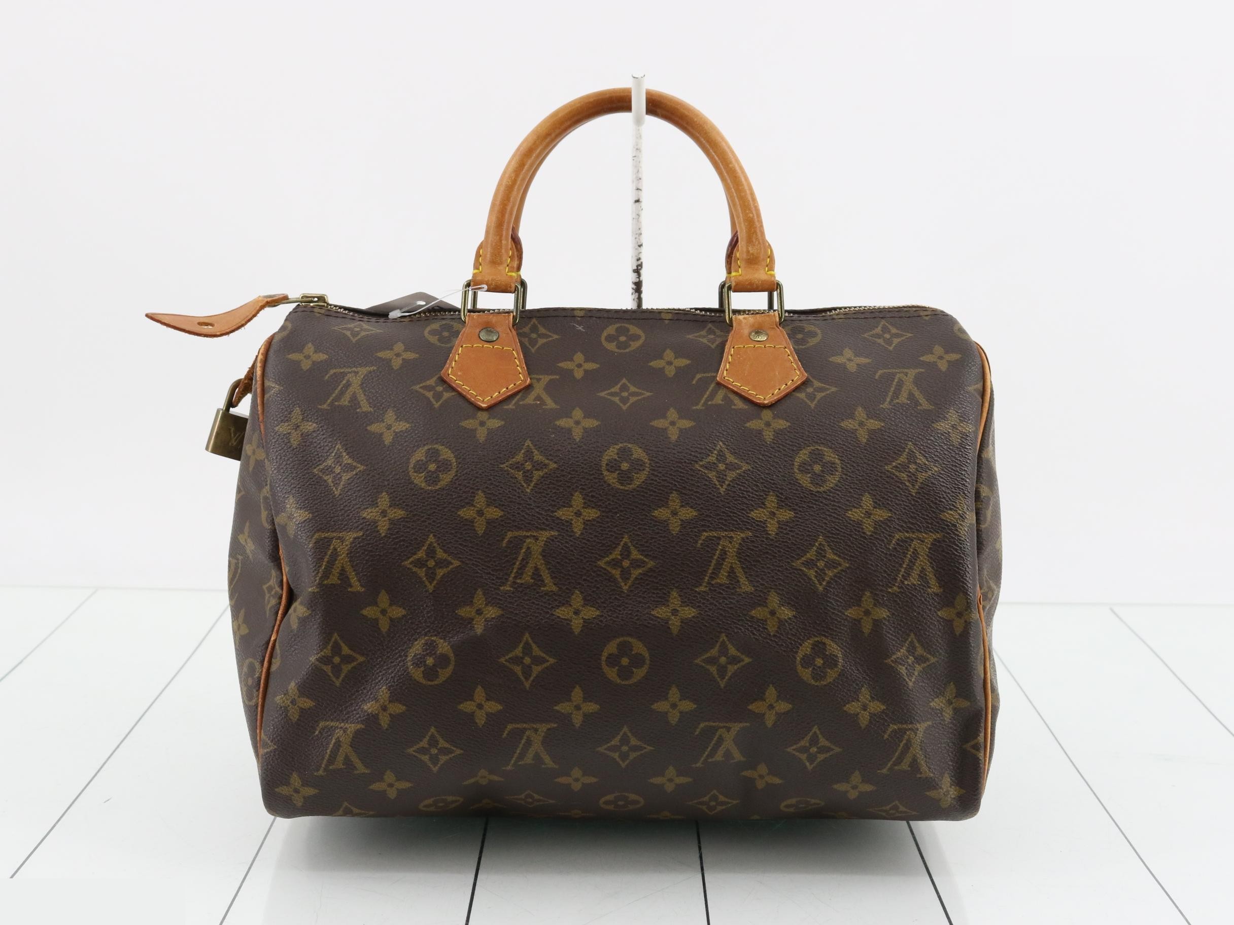 Speedy 30 Monogram Brown Handbag — view 2