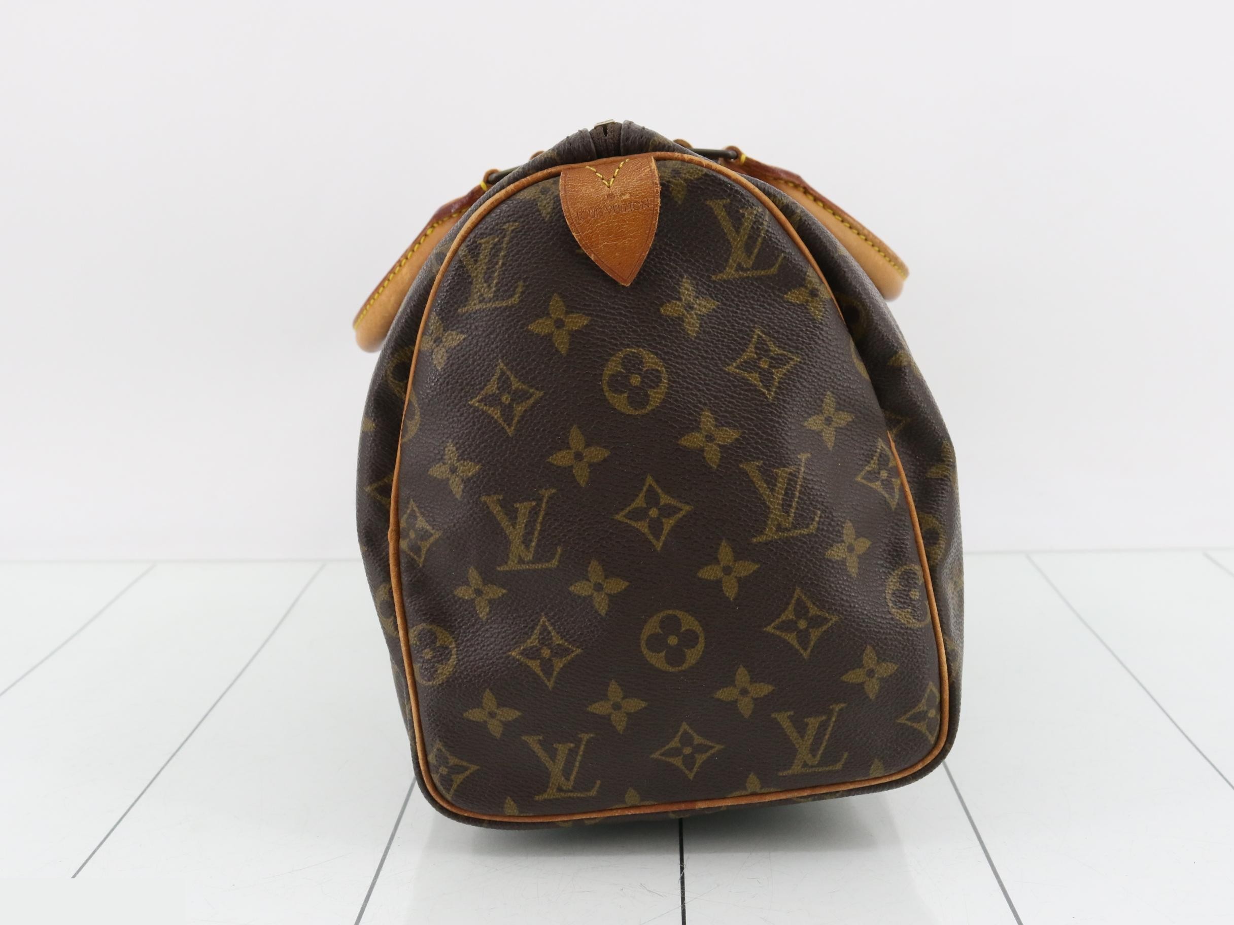 Speedy 30 Monogram Brown Handbag — view 4