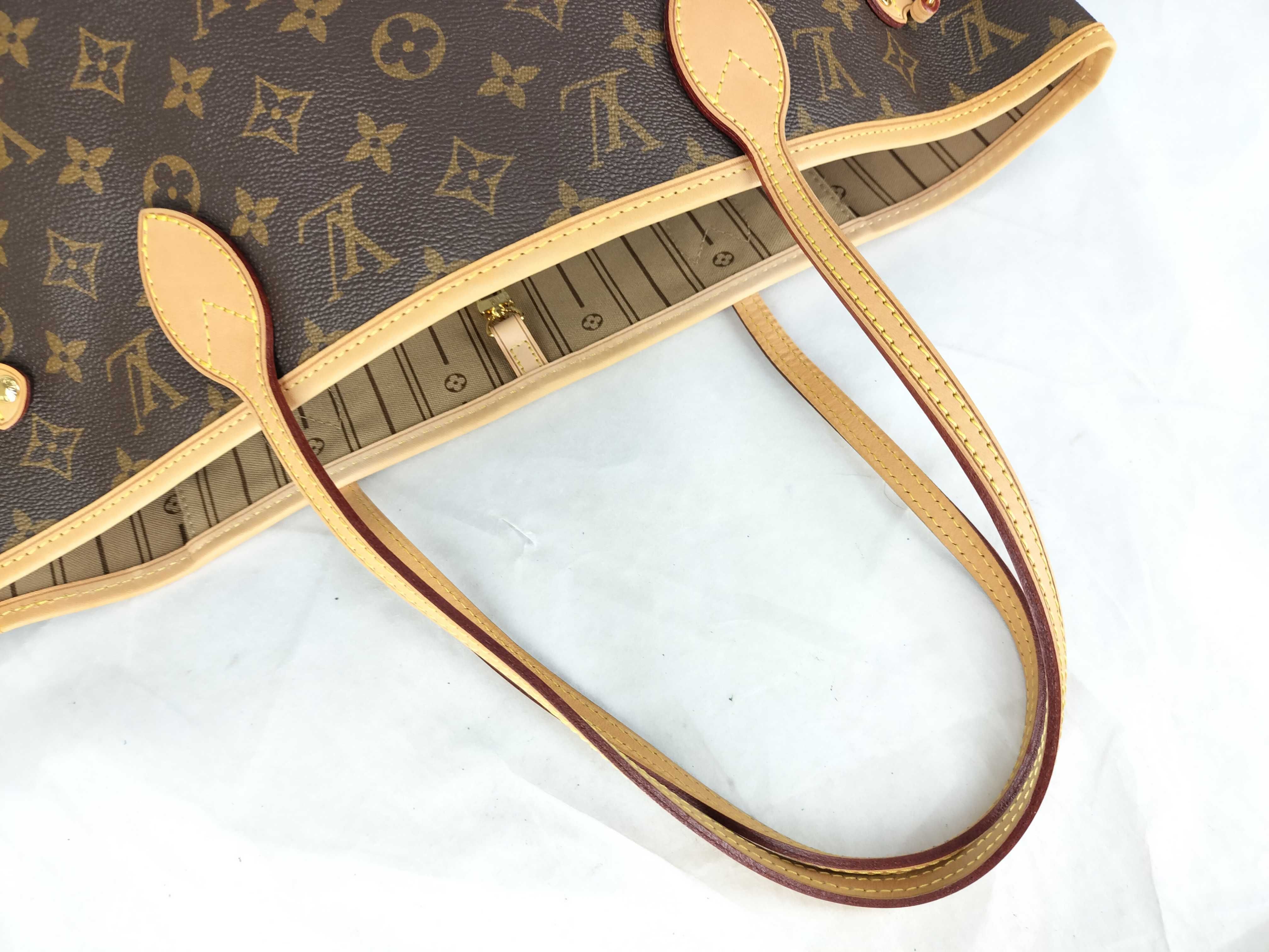 Monogram Louis Vuitton Monogram Neverfull MM Tote Bag MB2190 Tote Bag — view 3