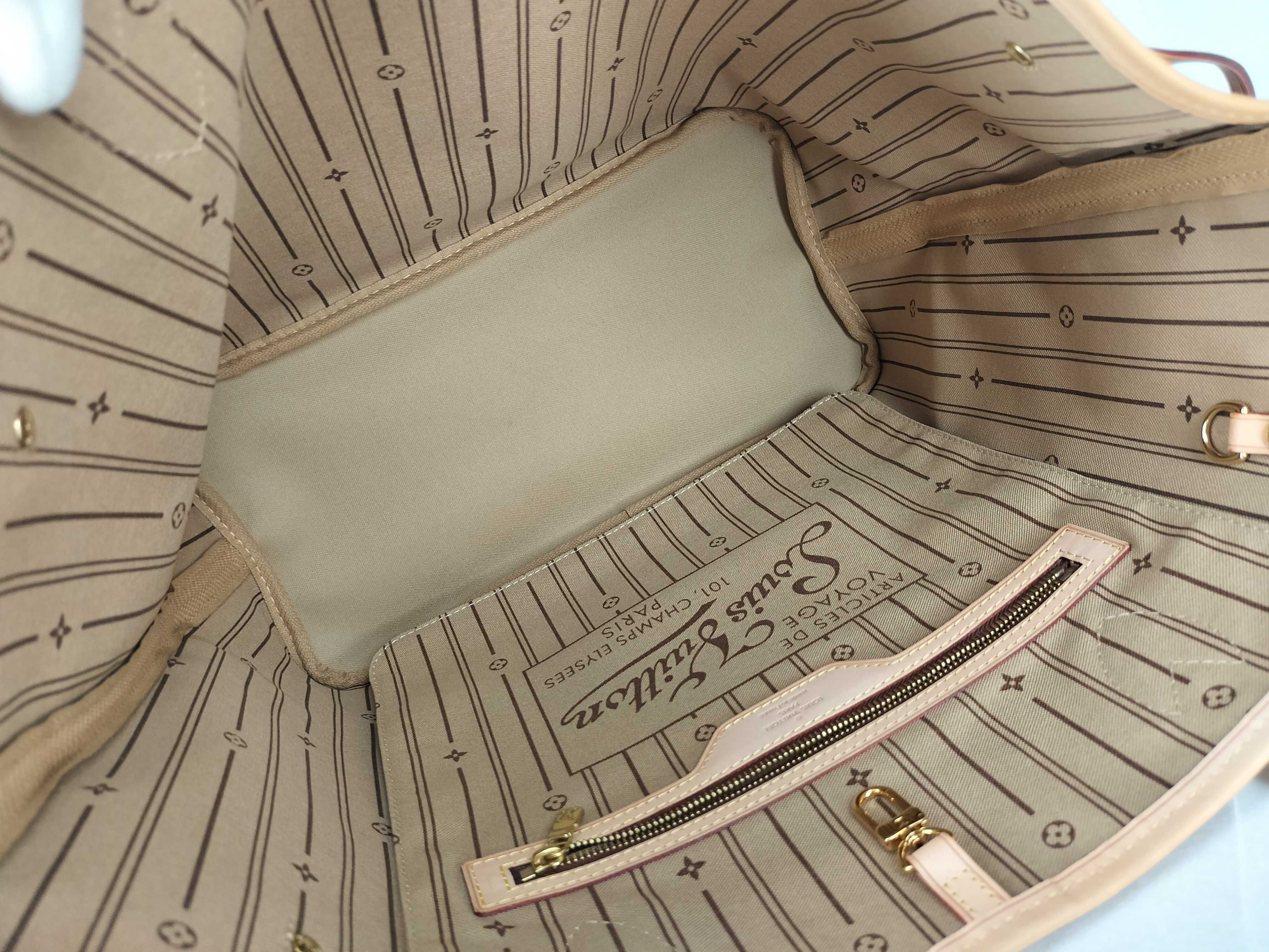 Monogram Louis Vuitton Monogram Neverfull MM Tote Bag MB2190 Tote Bag — view 9