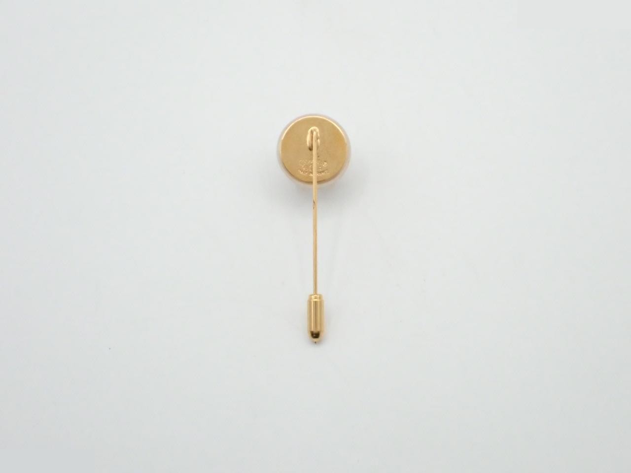 Coco Mark F Pearl Pin Brooch — view 2