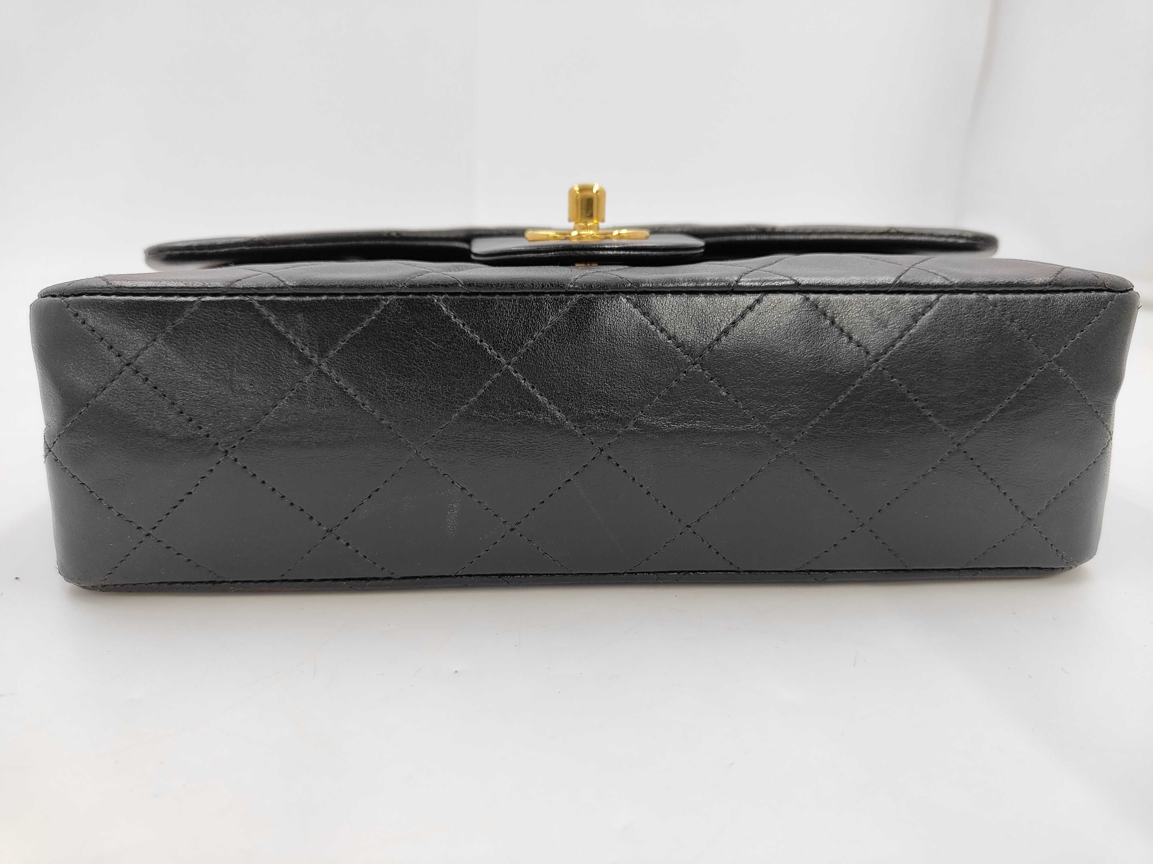 Matelassé 23 Double Flap Double Chain Lambskin Shoulder Bag — view 6