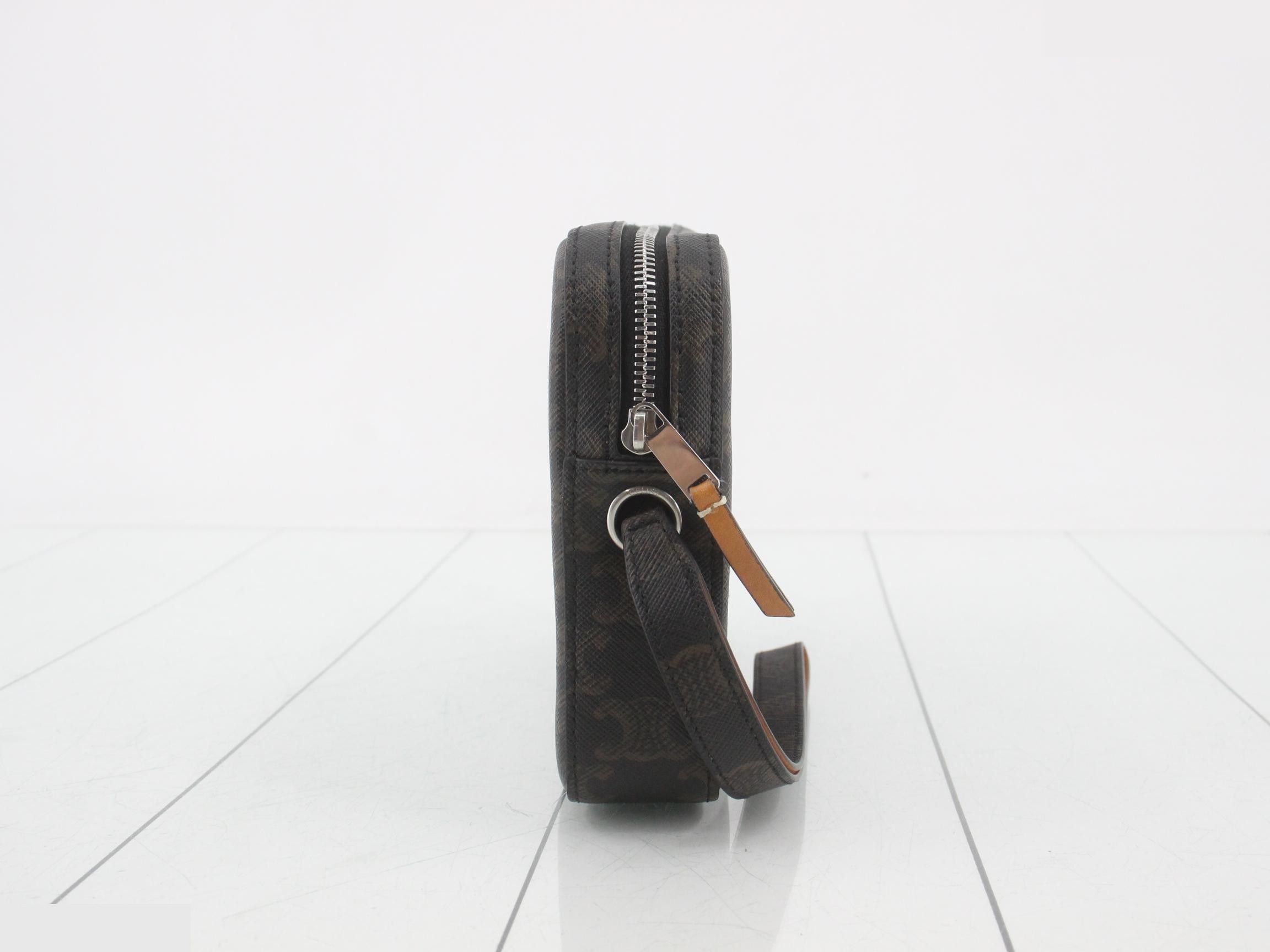 Clutch Bag, Triomphe Canvas — view 4