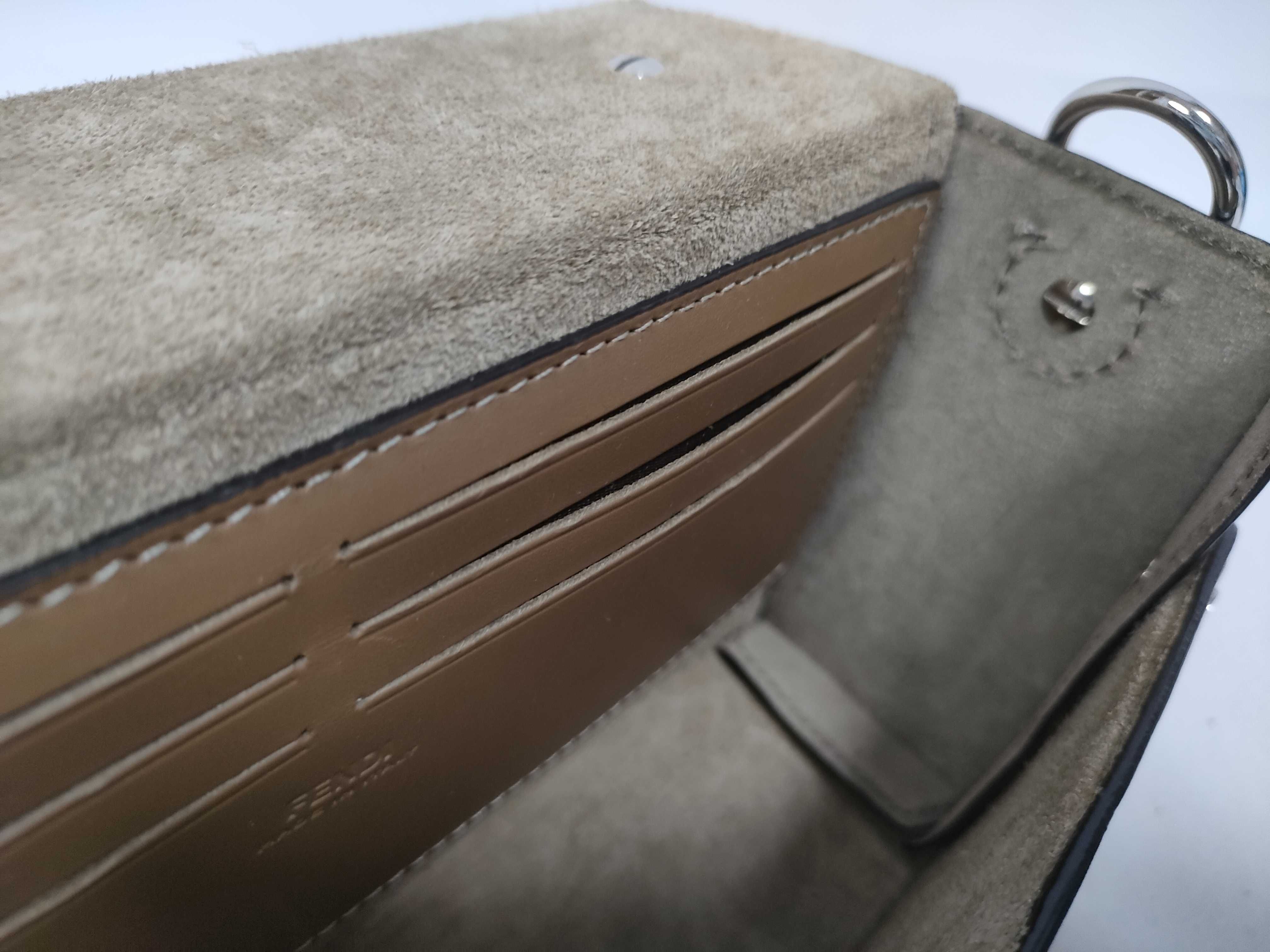 Bucket Soft Trunk Shoulder Bag, Zucca Pattern, Brown, 7VA565, with dust bag. — view 12