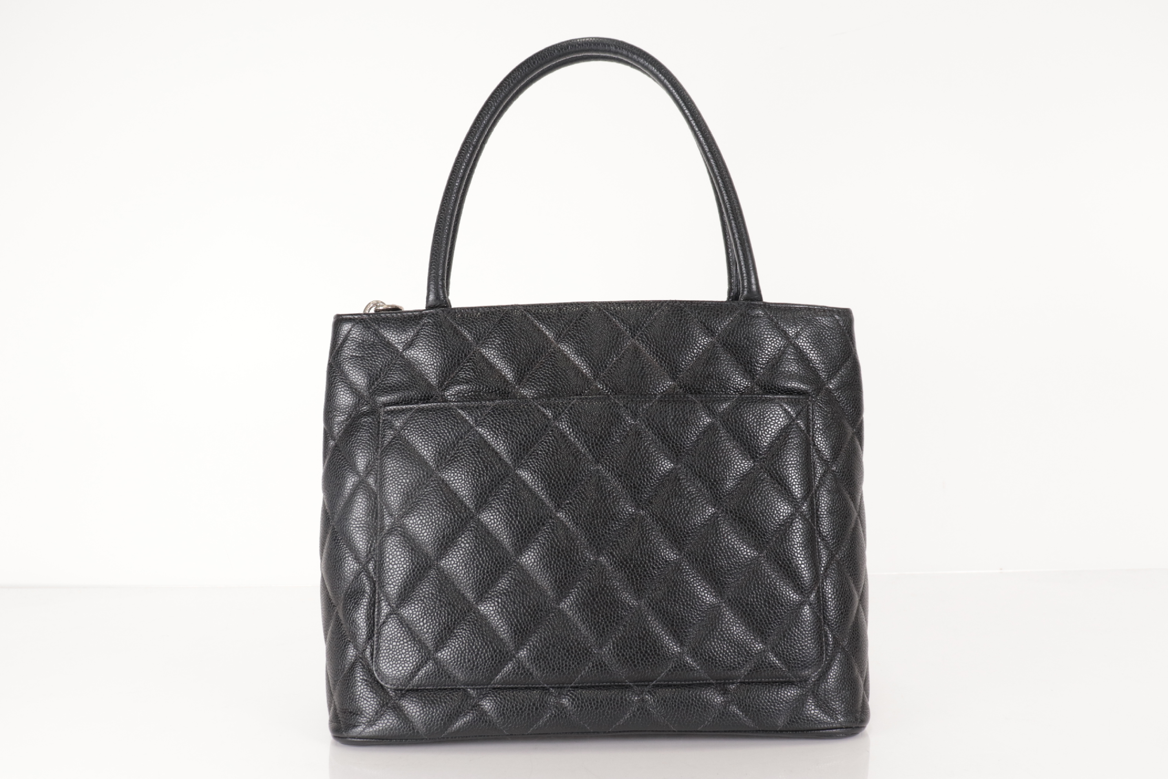 Caviar Reissue Tote Bag with Silver Hardware, Series 6 Tote Bag — view 3