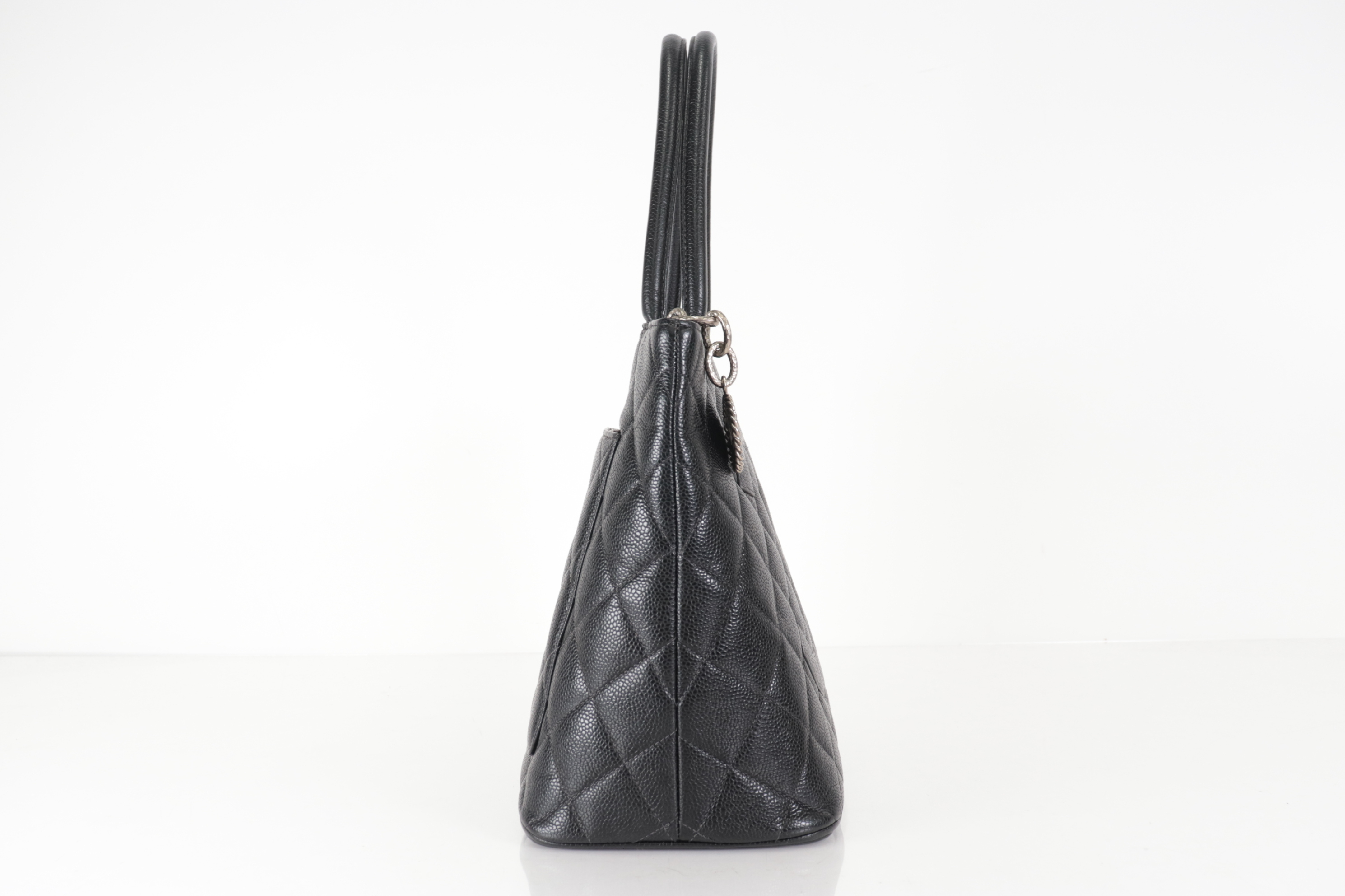 Caviar Reissue Tote Bag with Silver Hardware, Series 6 Tote Bag — view 4