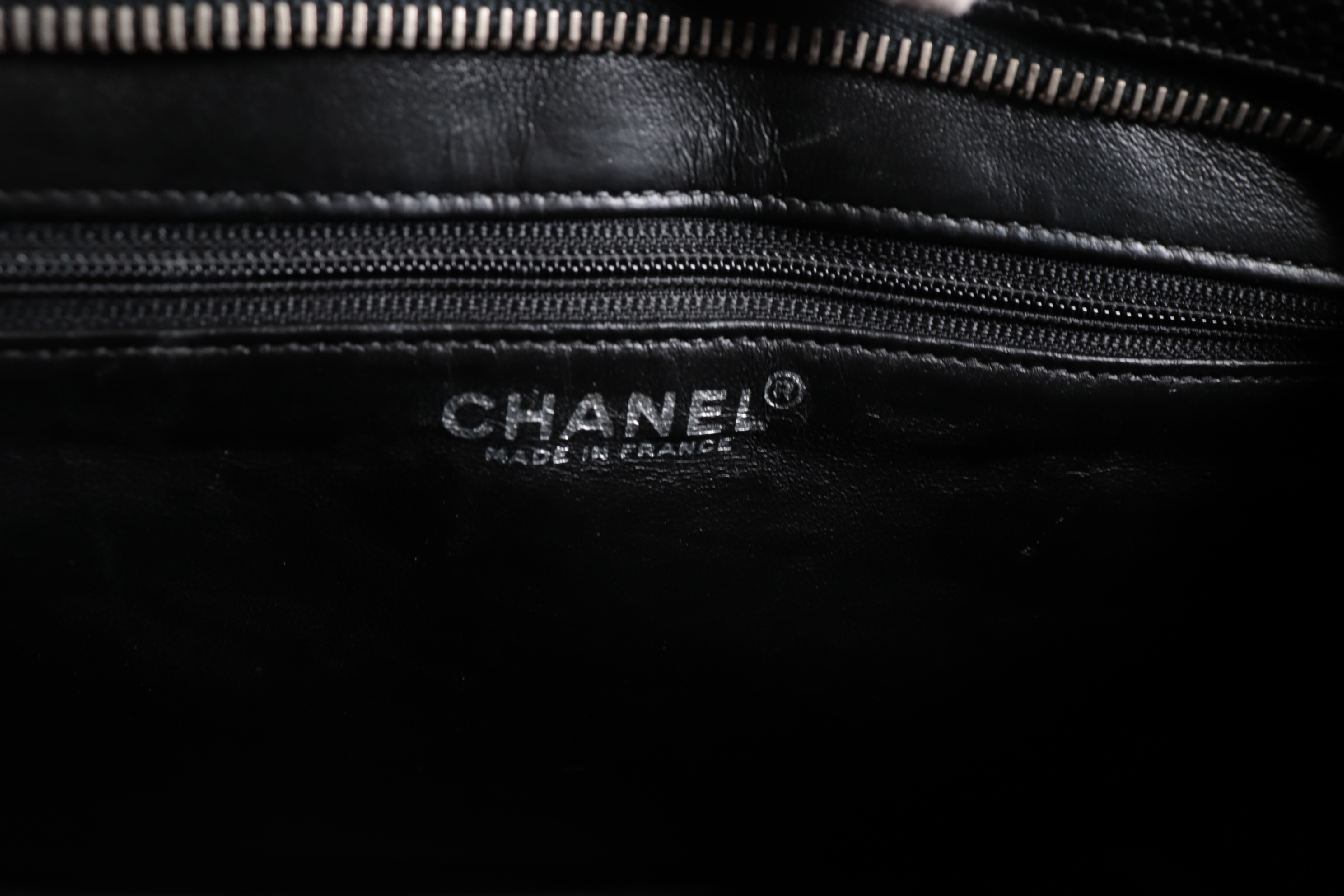 Caviar Reissue Tote Bag with Silver Hardware, Series 6 Tote Bag — view 8