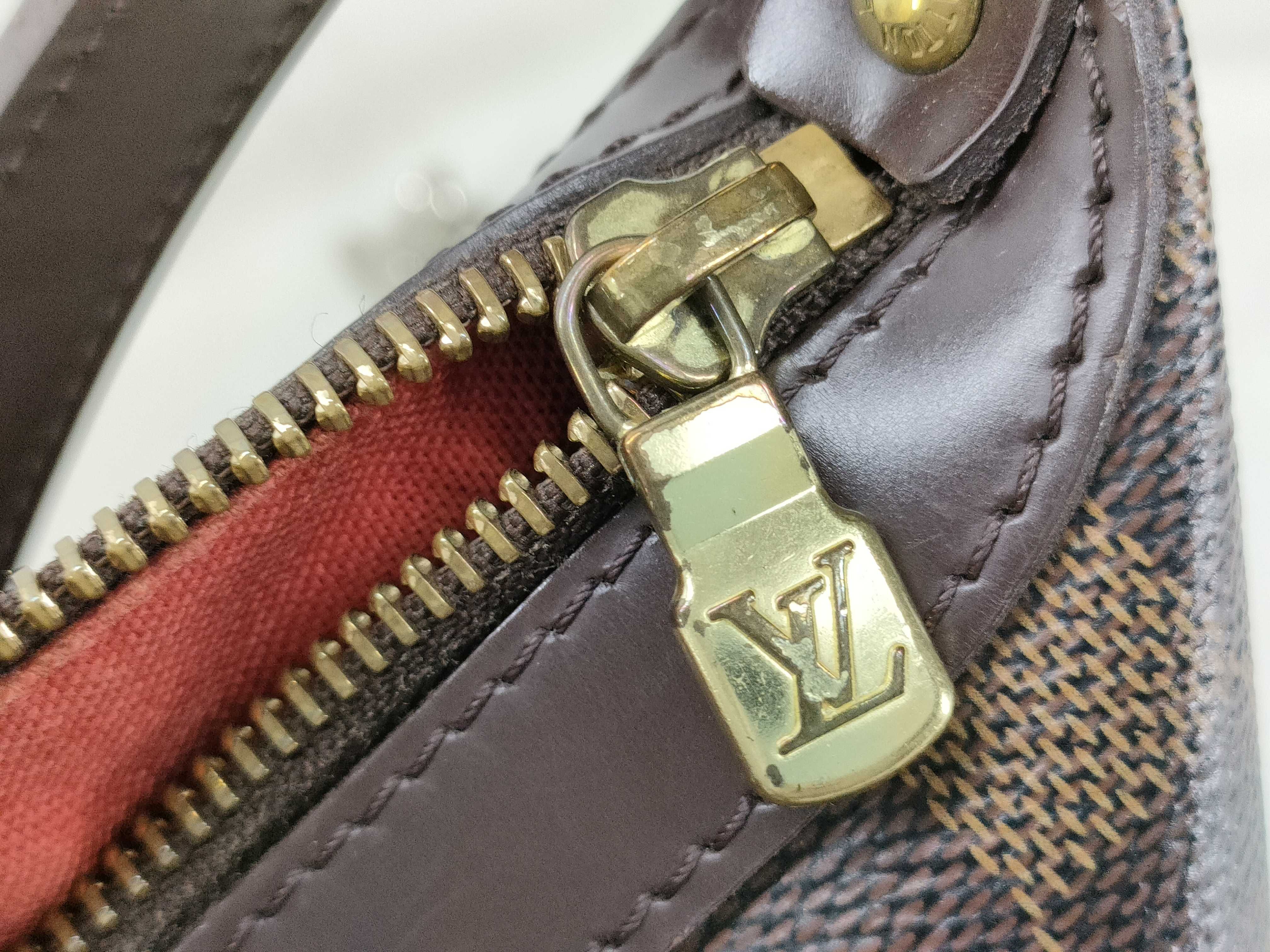 Damier Irovo MM N51995 AR0055 Brown Shoulder Bag — view 13