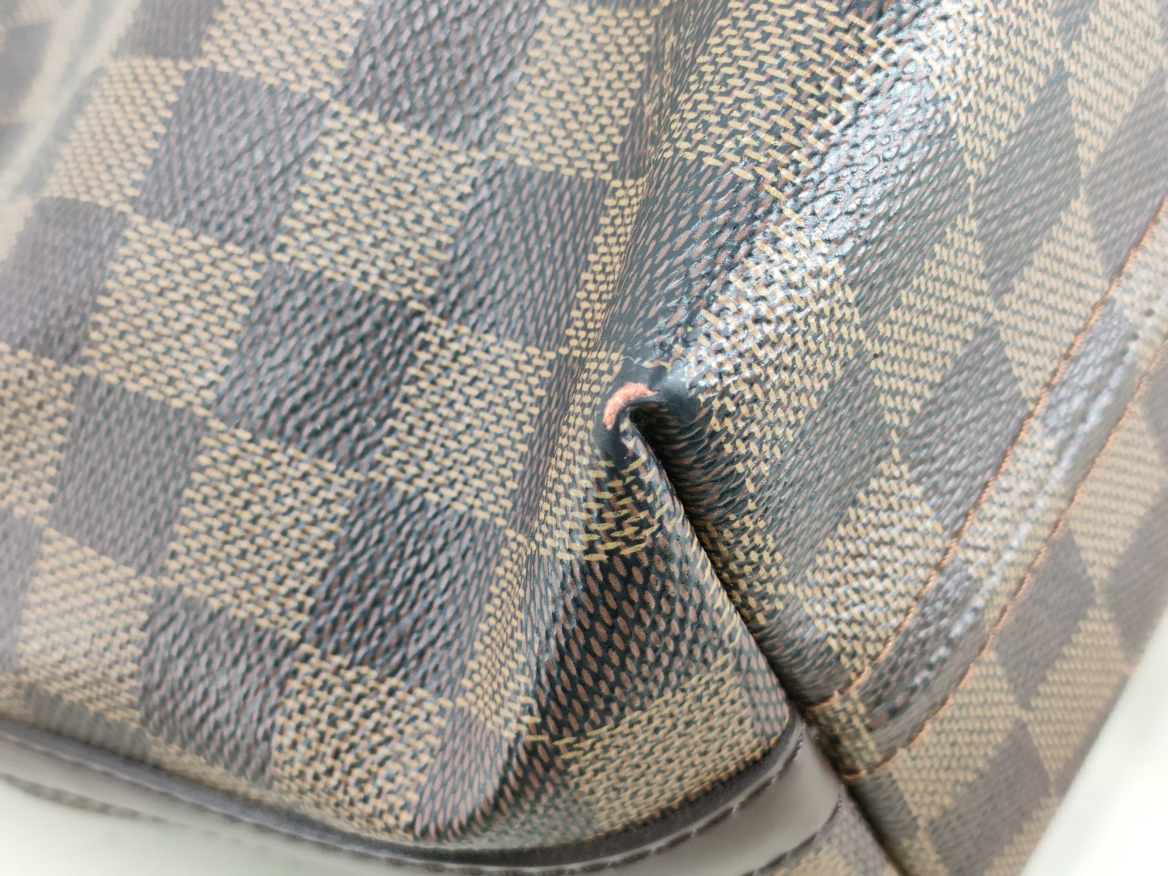 Damier Irovo MM N51995 AR0055 Brown Shoulder Bag — view 4