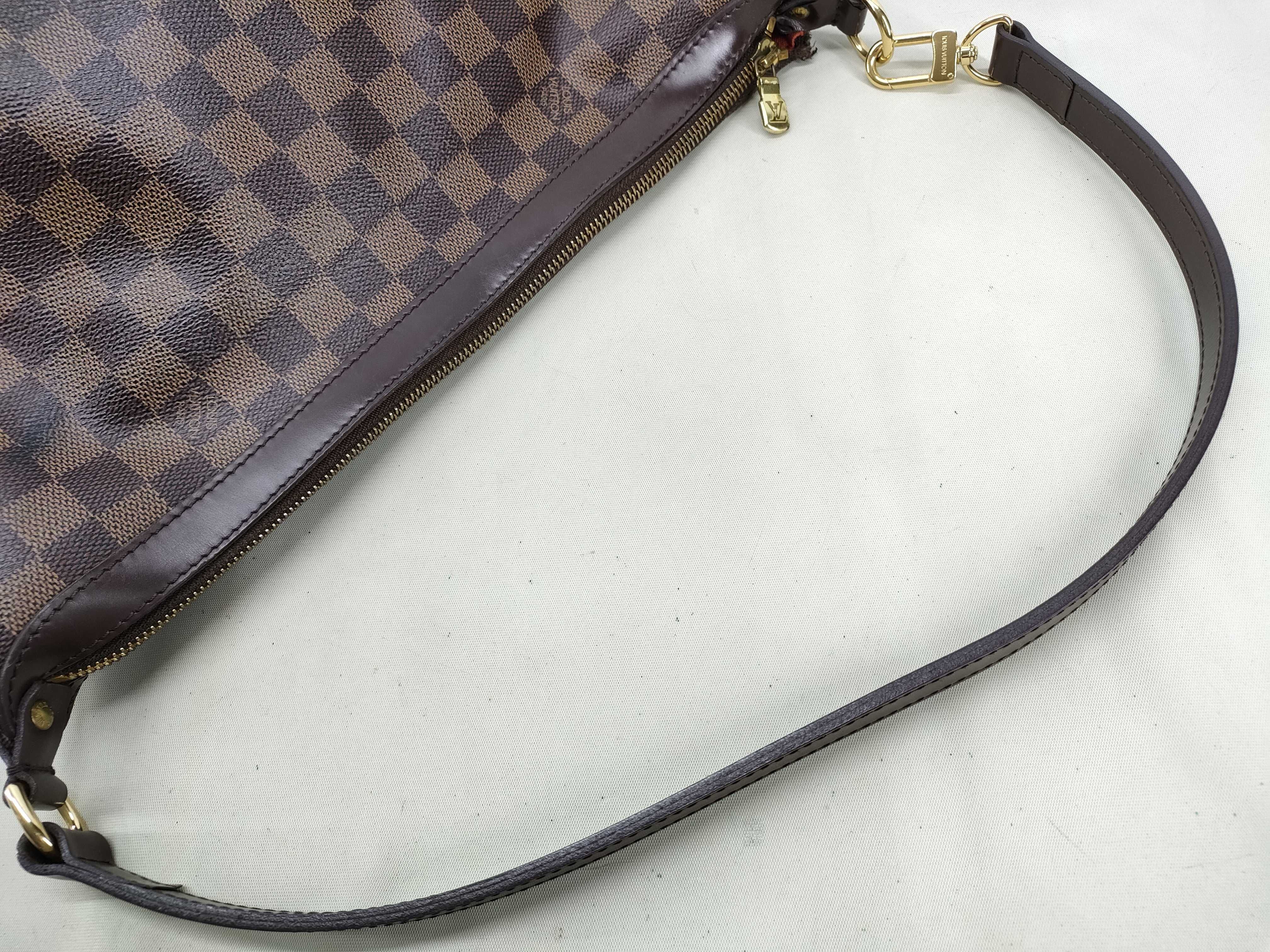 Damier Irovo MM N51995 AR0055 Brown Shoulder Bag — view 5