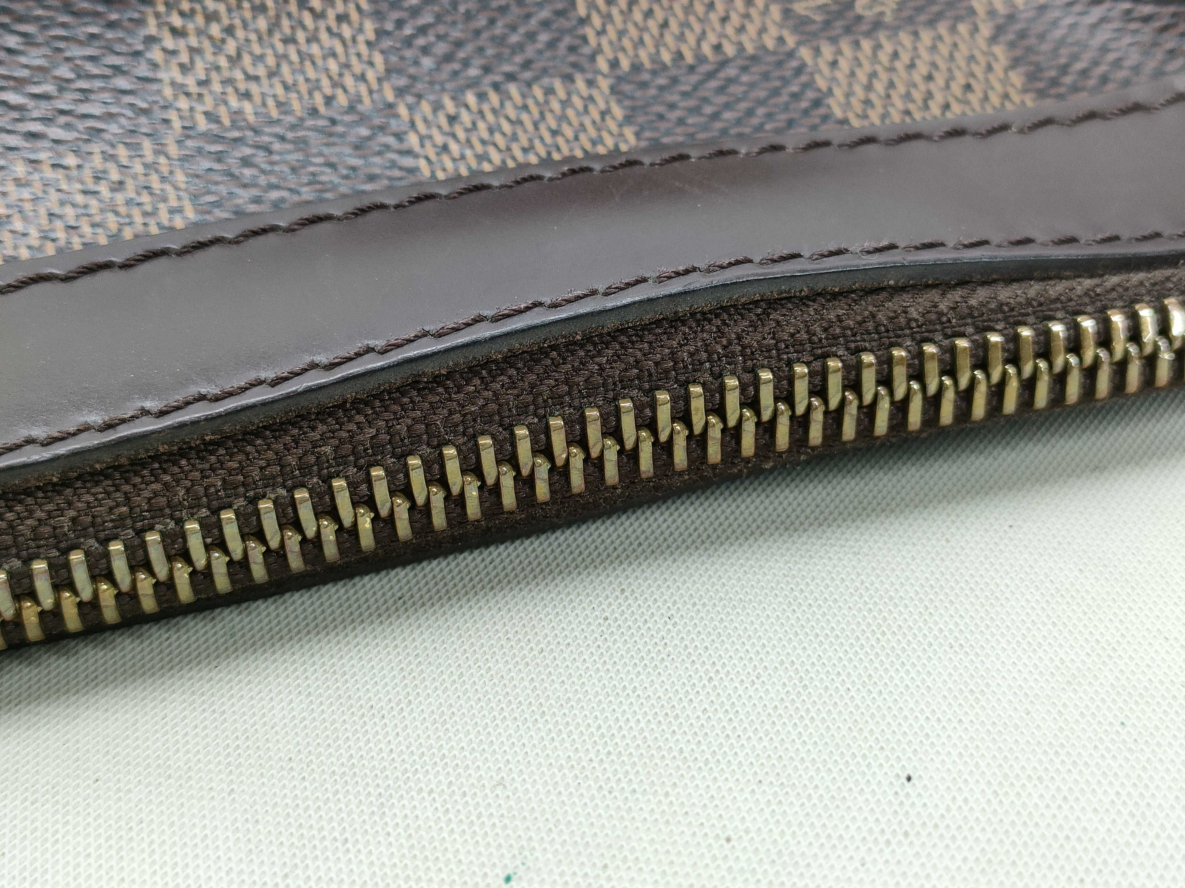 Damier Irovo MM N51995 AR0055 Brown Shoulder Bag — view 8
