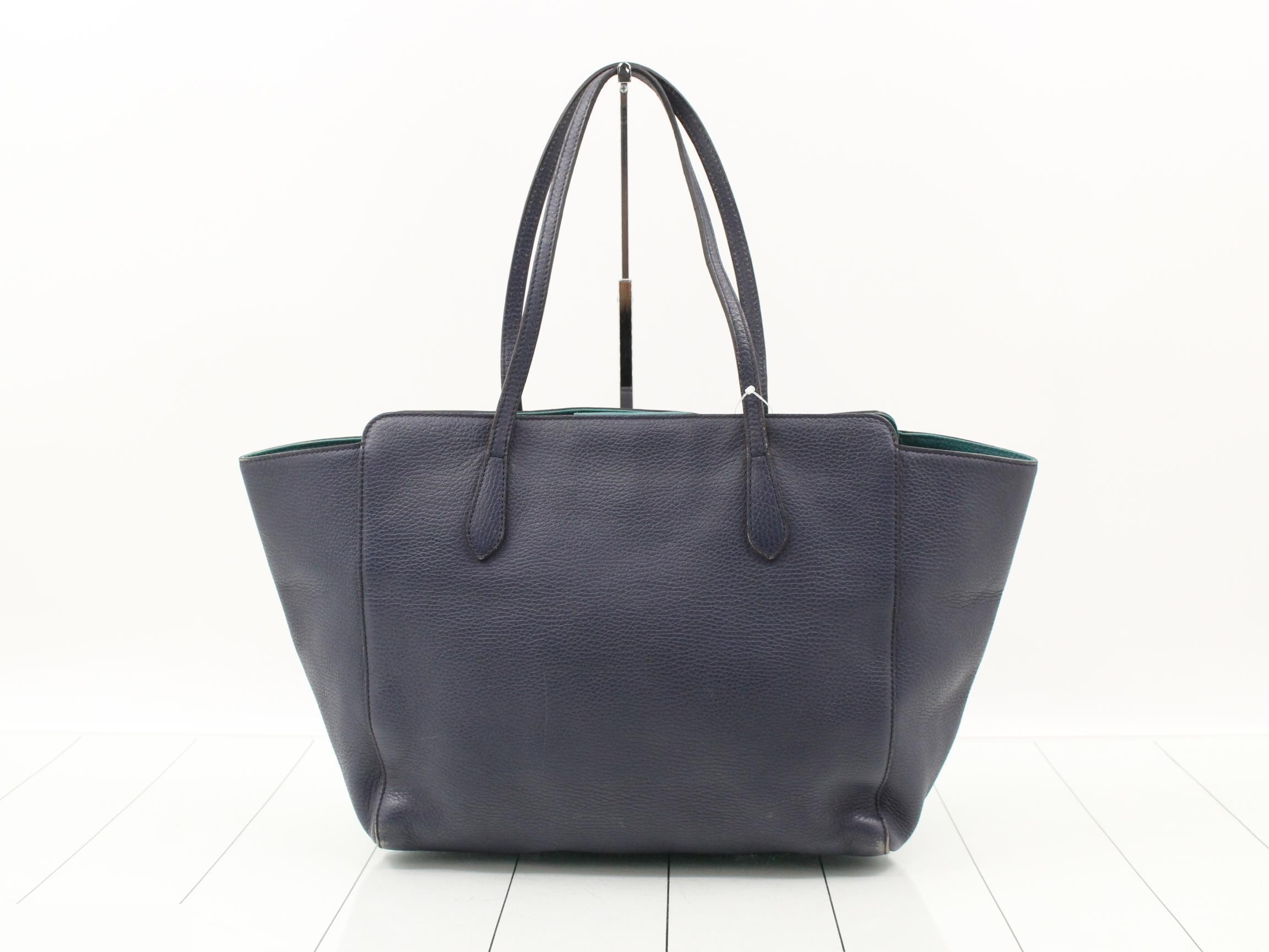 Leather tote bag — view 2