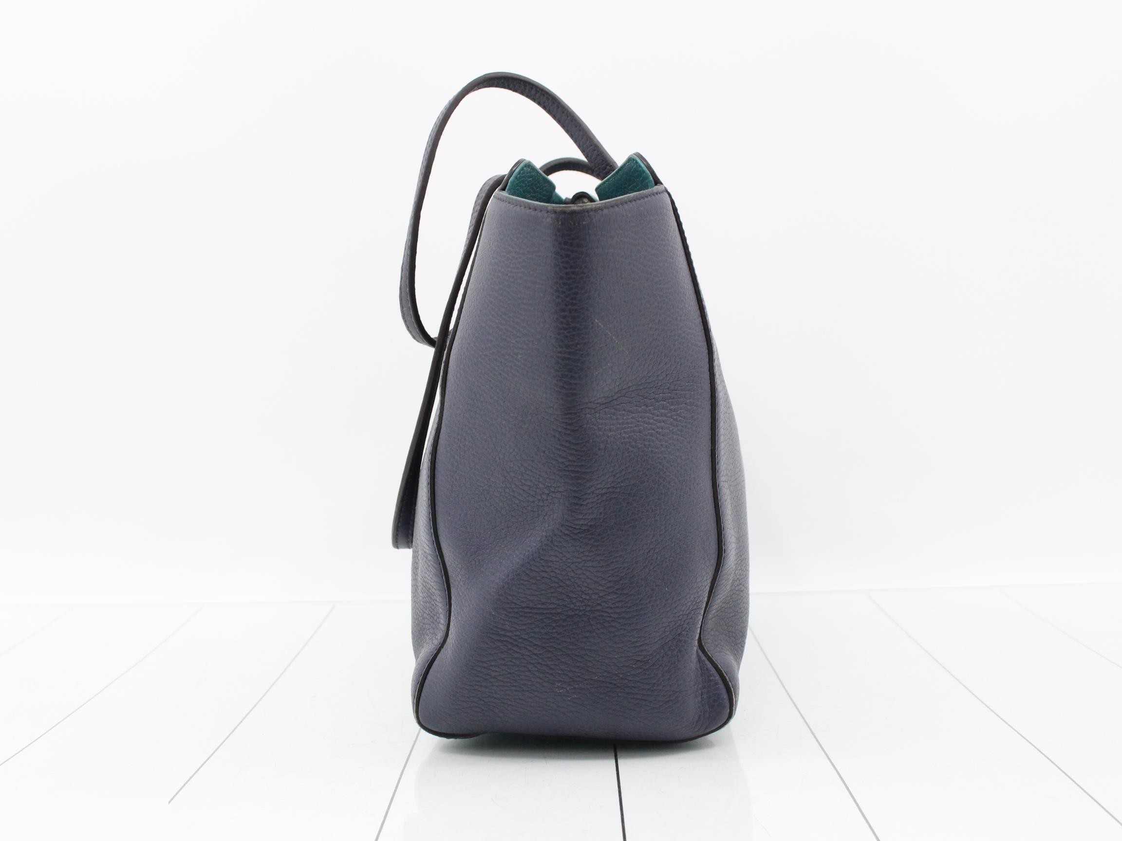 Leather tote bag — view 3