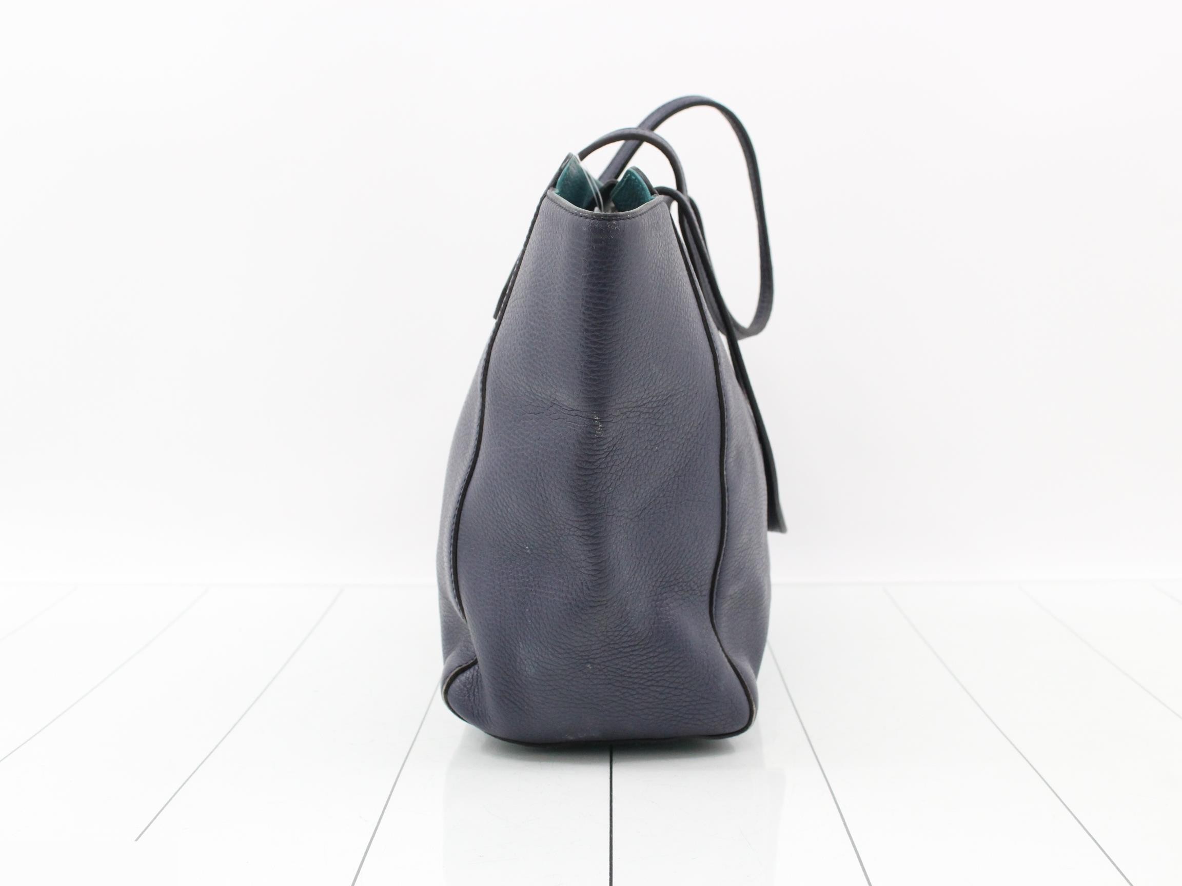 Leather tote bag — view 4