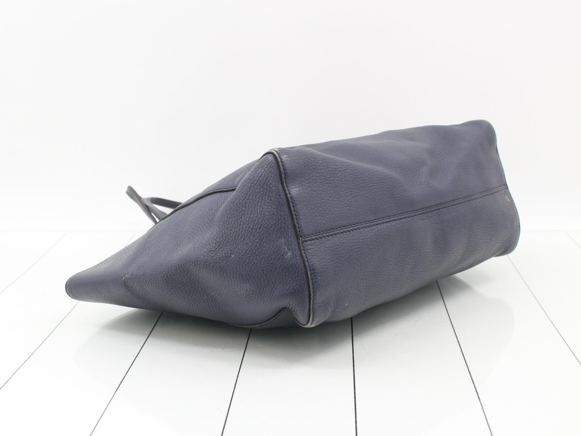 Leather tote bag — view 5