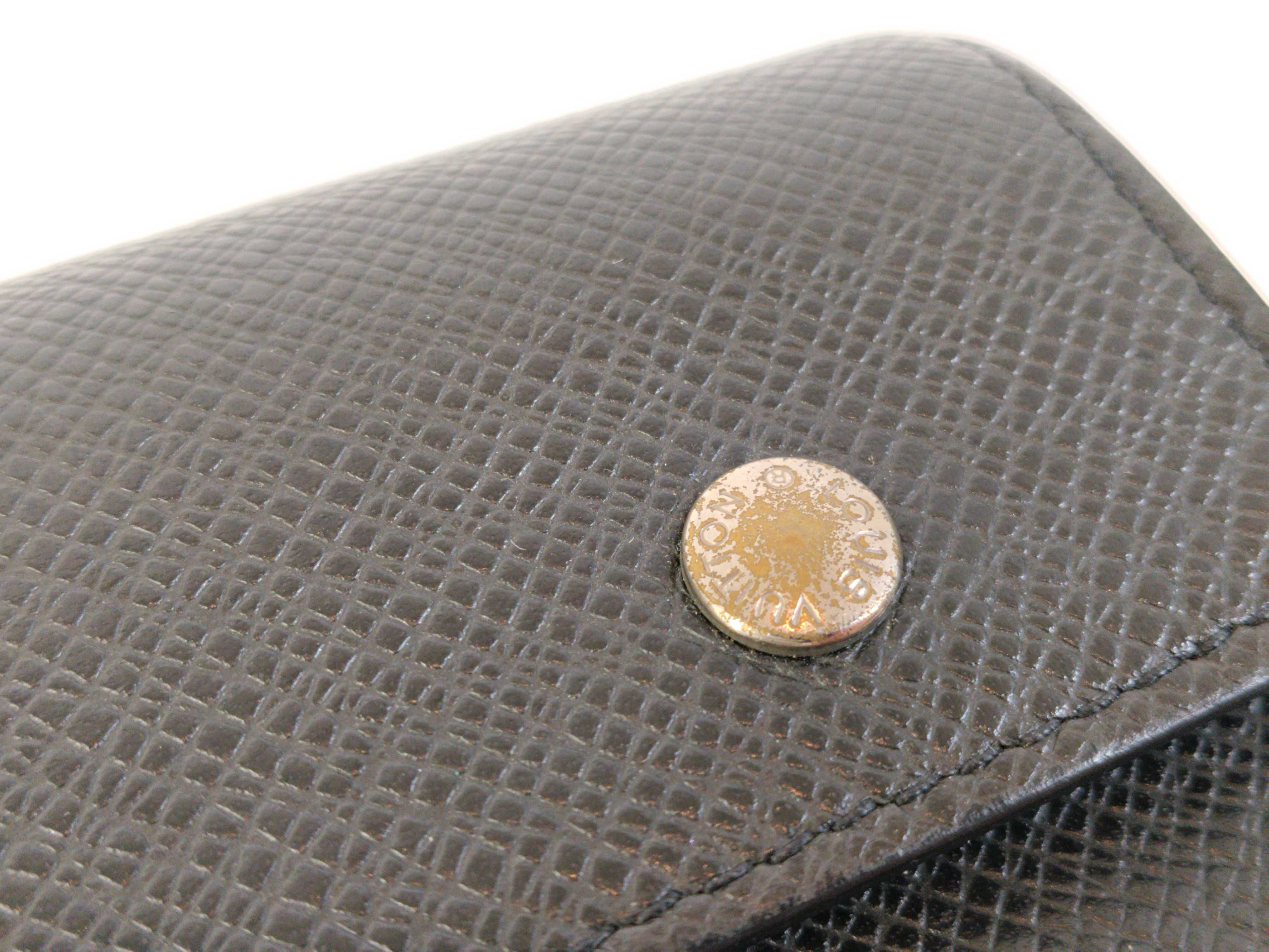 Taiga Leather Accordion Long Wallet with Chain — view 14