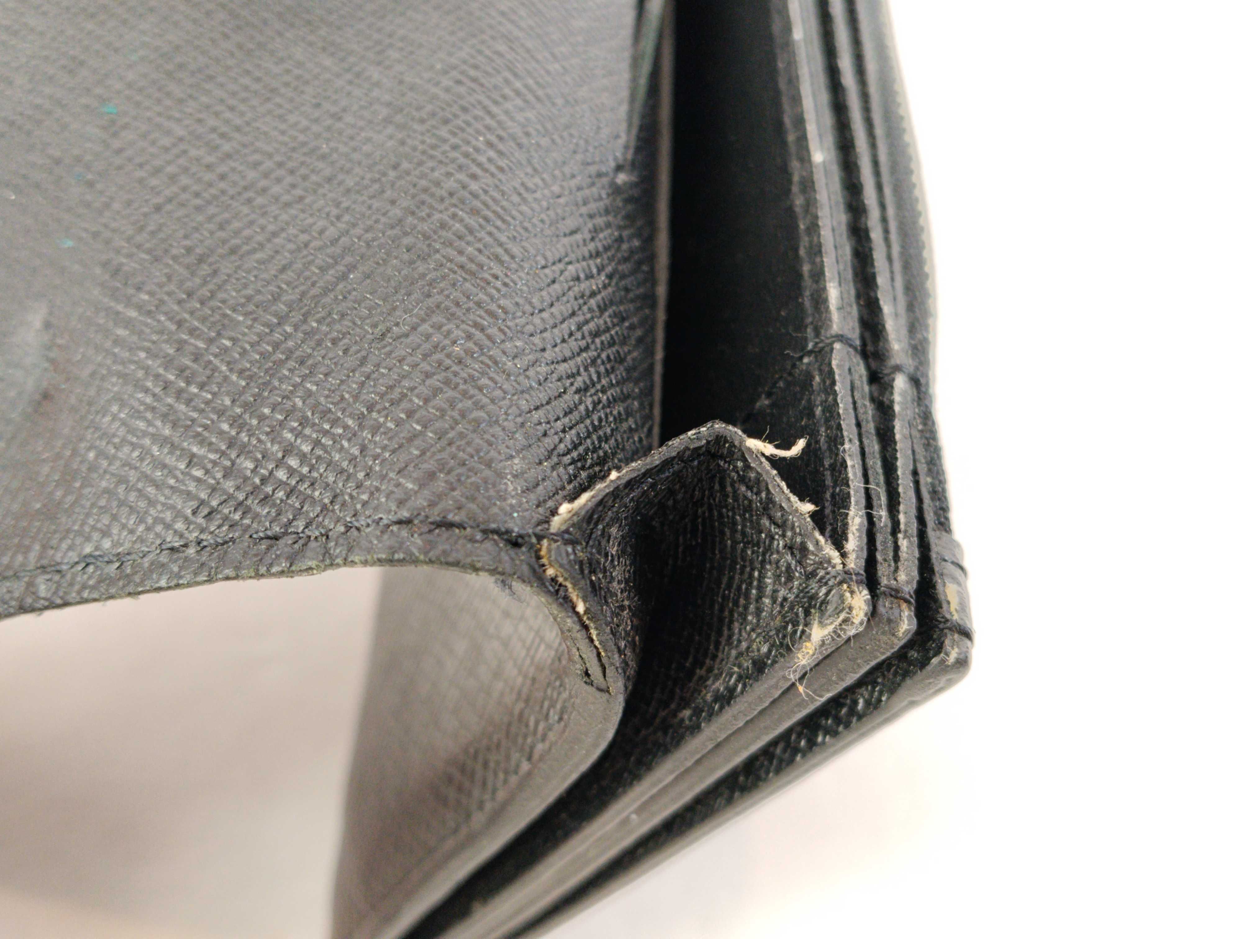 Taiga Leather Accordion Long Wallet with Chain — view 15