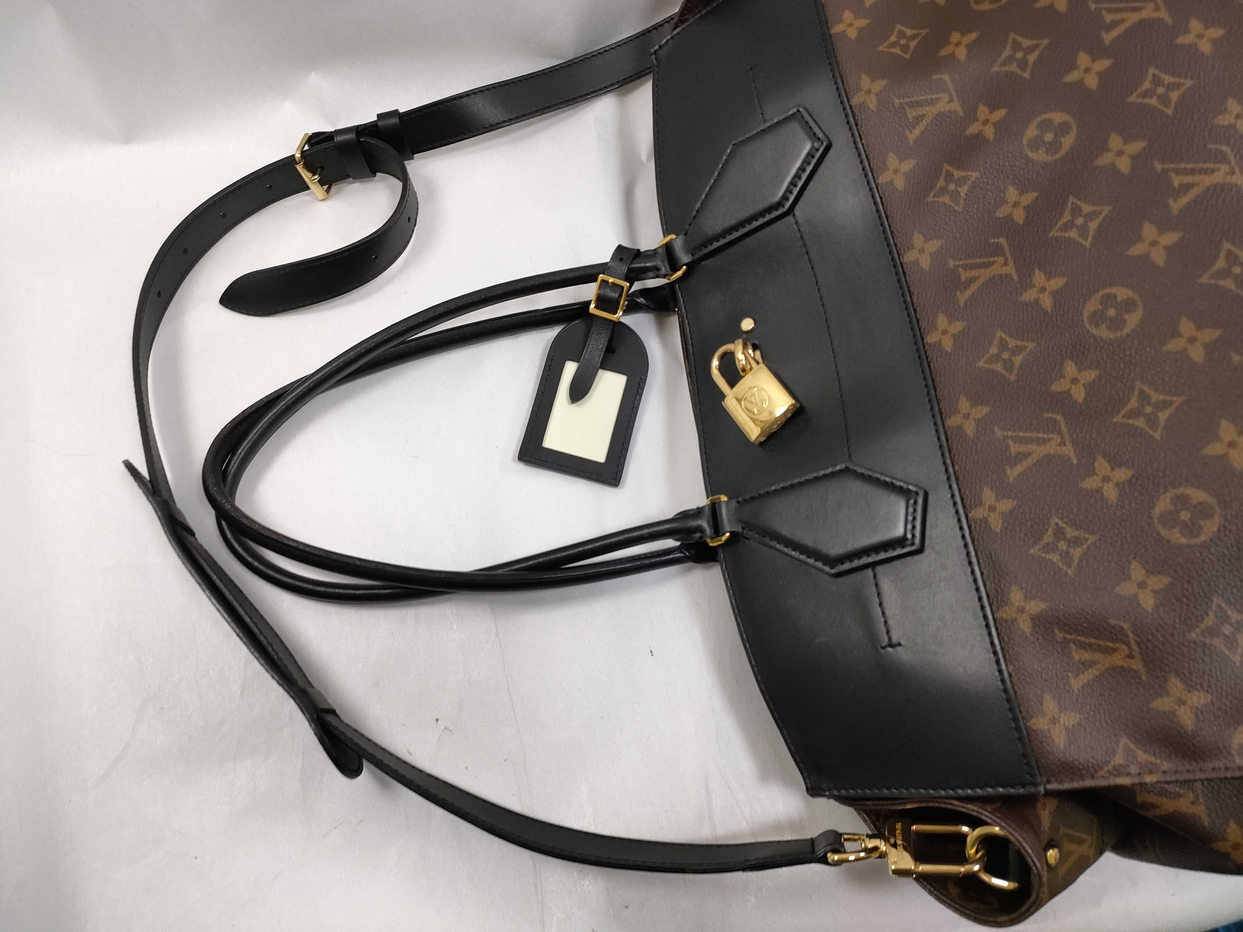 Monogram City Steamer XXL 2-Way Shoulder Bag M44497 DU3129 with Strap and Name Tag (Handbag) — view 3