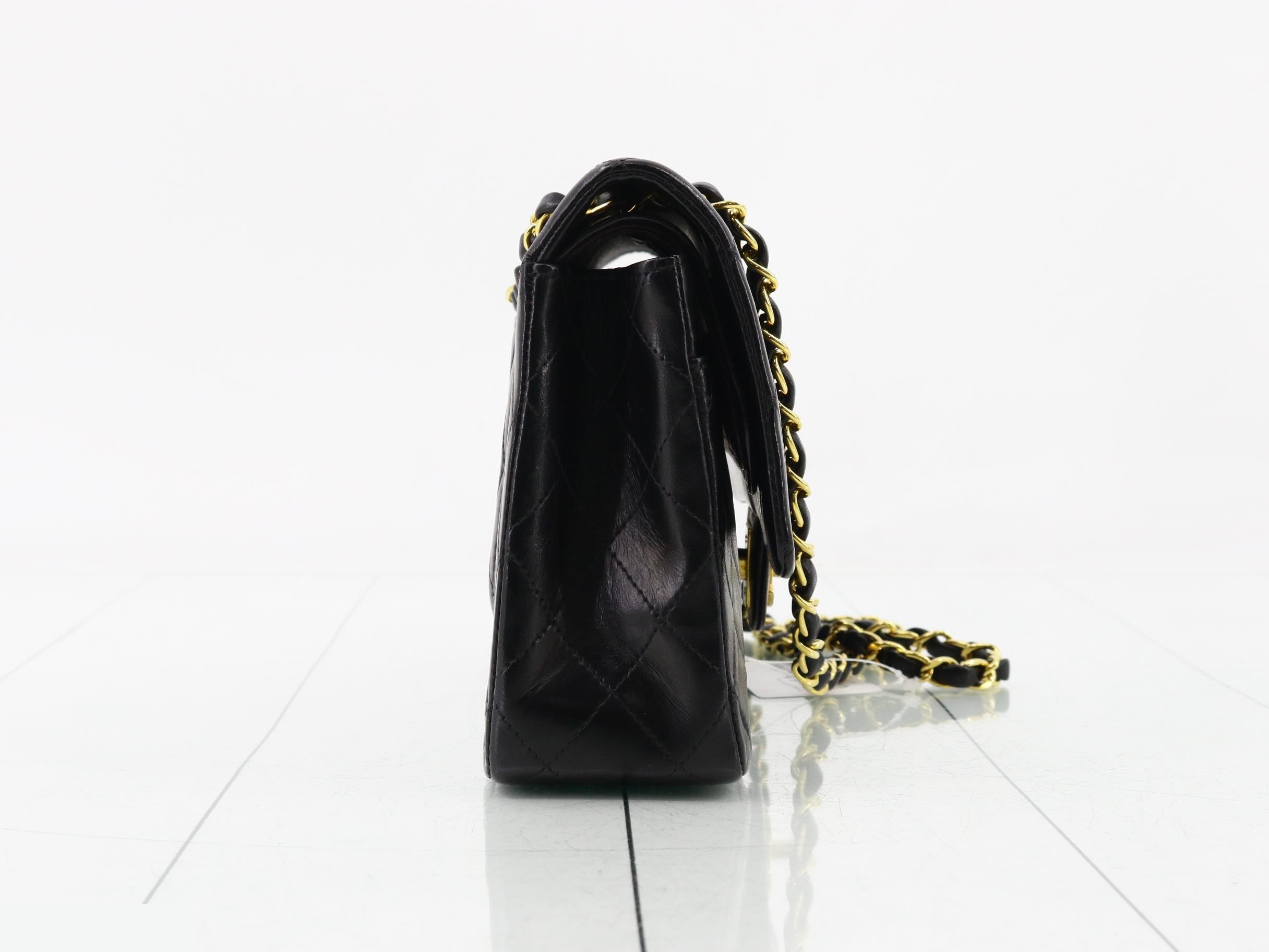 Lambskin Matelassé 25 Double Flap Double Chain — view 4