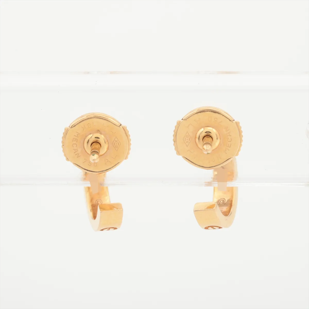Mini Love Earrings 750(YG) 3.4g IH2386 — view 3