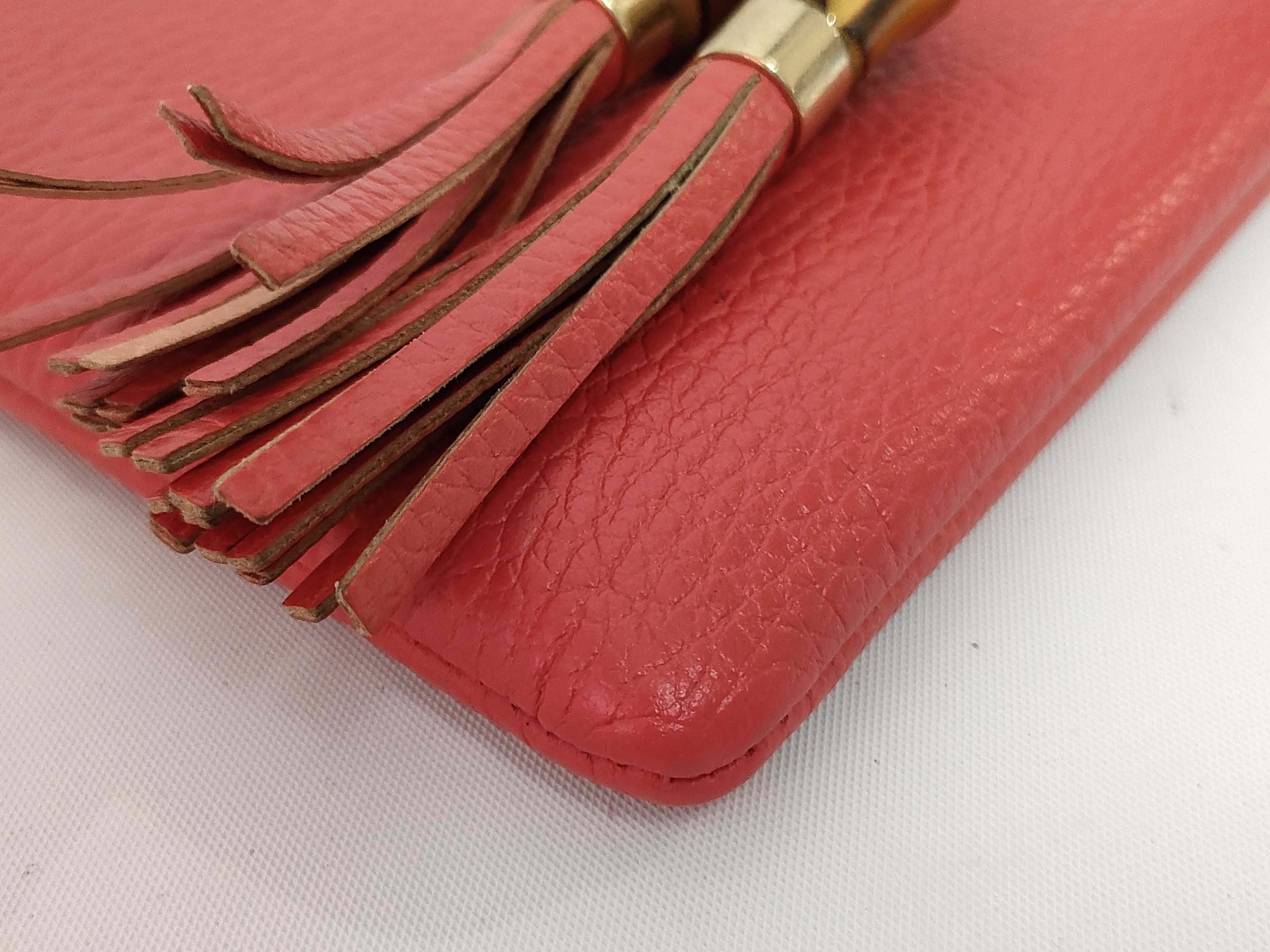 Bamboo Tassel Leather Clutch Bag (Second Bag) — view 5